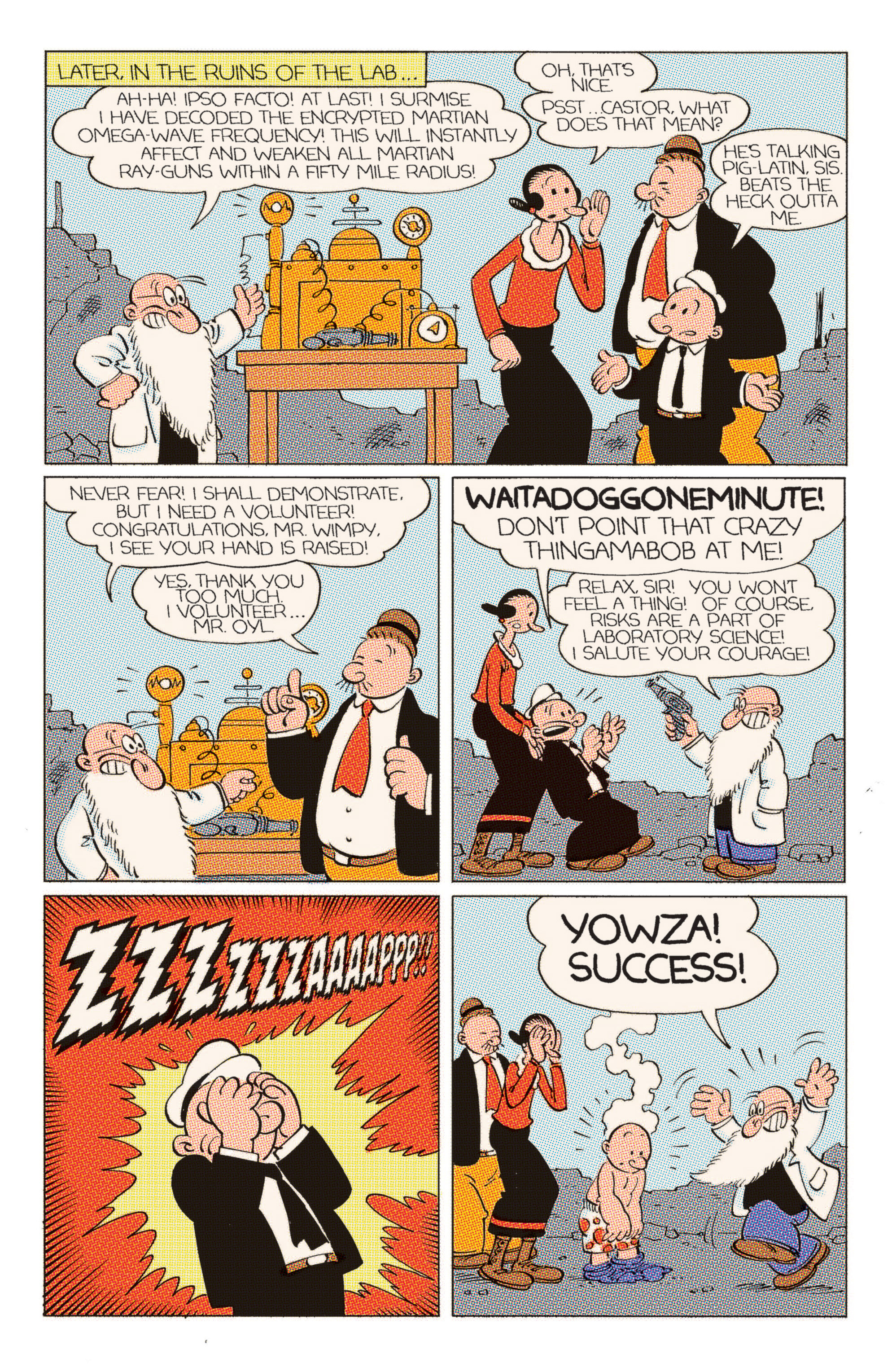 Read online Mars Attacks Popeye comic -  Issue # Full - 11