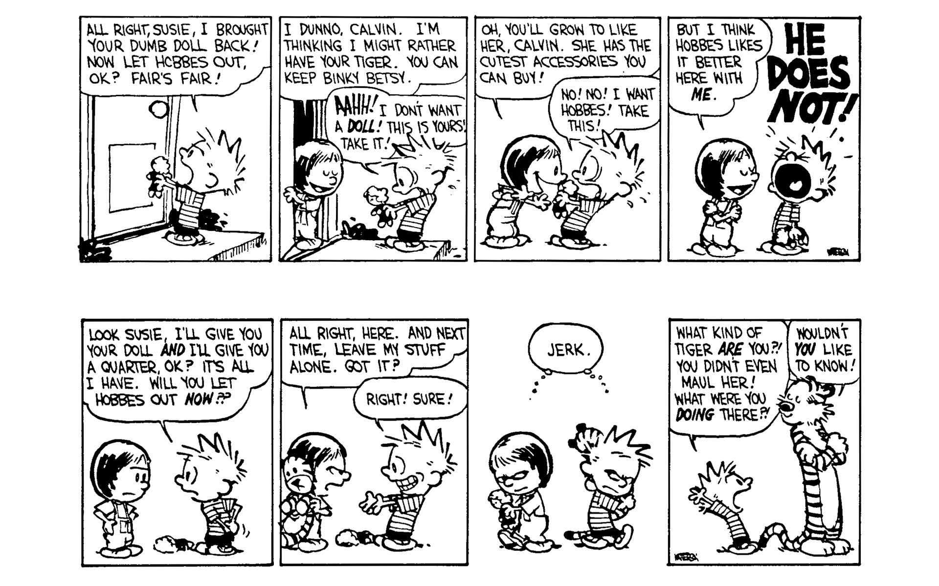 Read online Calvin and Hobbes comic -  Issue #7 - 43