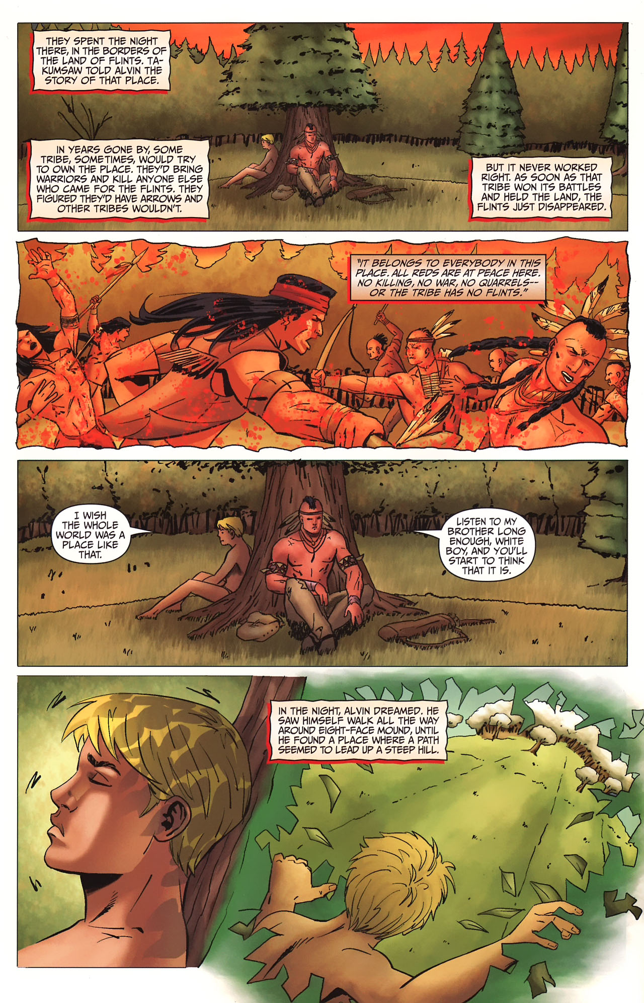 Read online Red Prophet: The Tales of Alvin Maker comic -  Issue #9 - 14