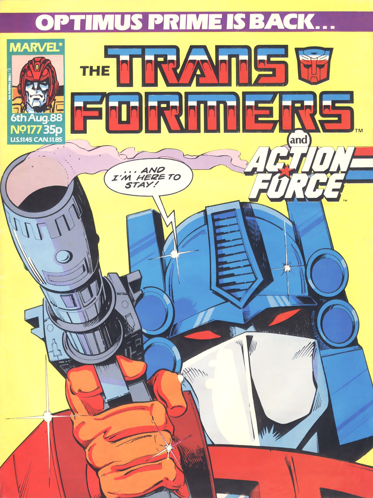 Read online The Transformers (UK) comic -  Issue #177 - 1