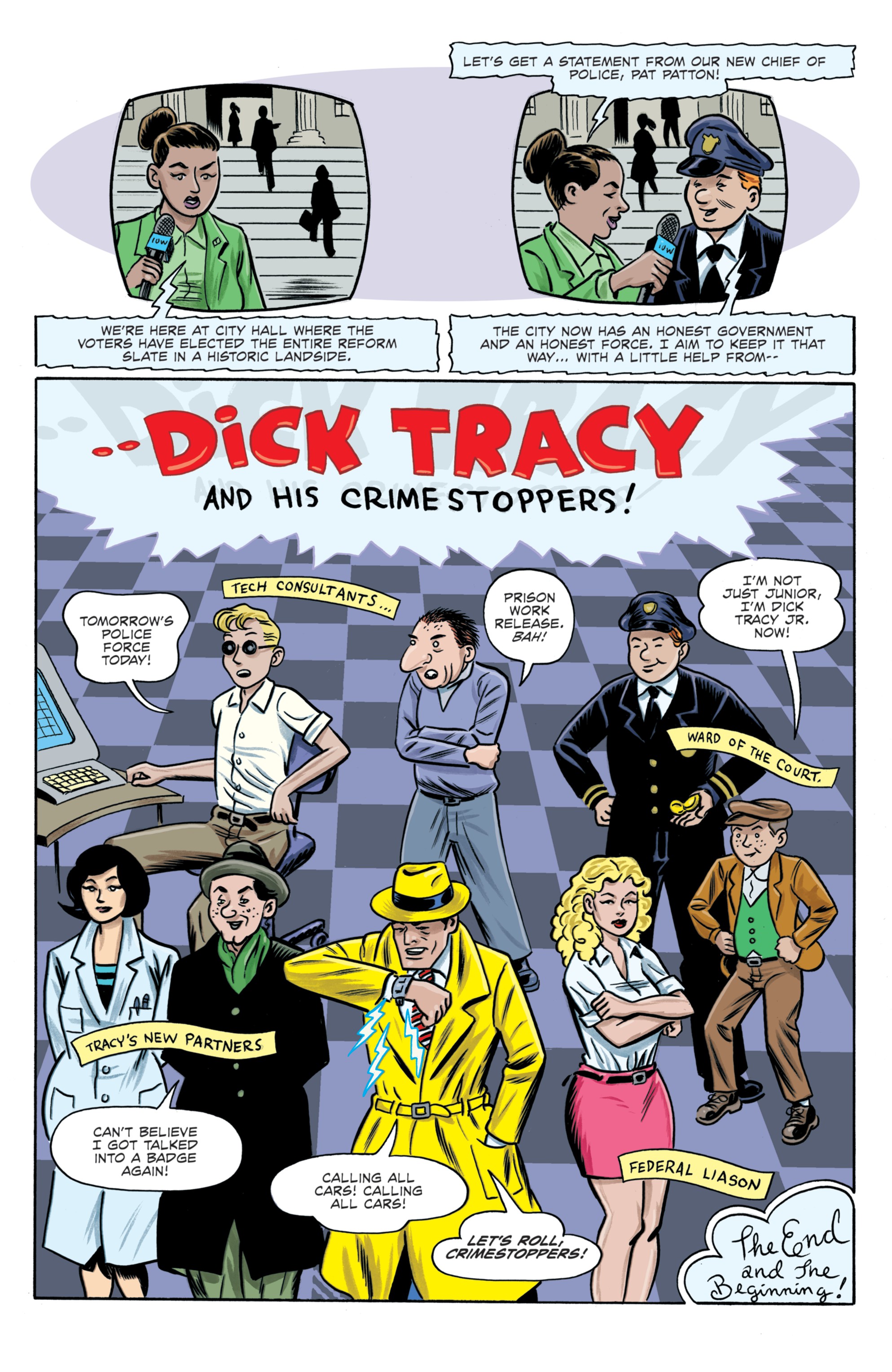 Read online Dick Tracy: Dead Or Alive comic -  Issue #4 - 22