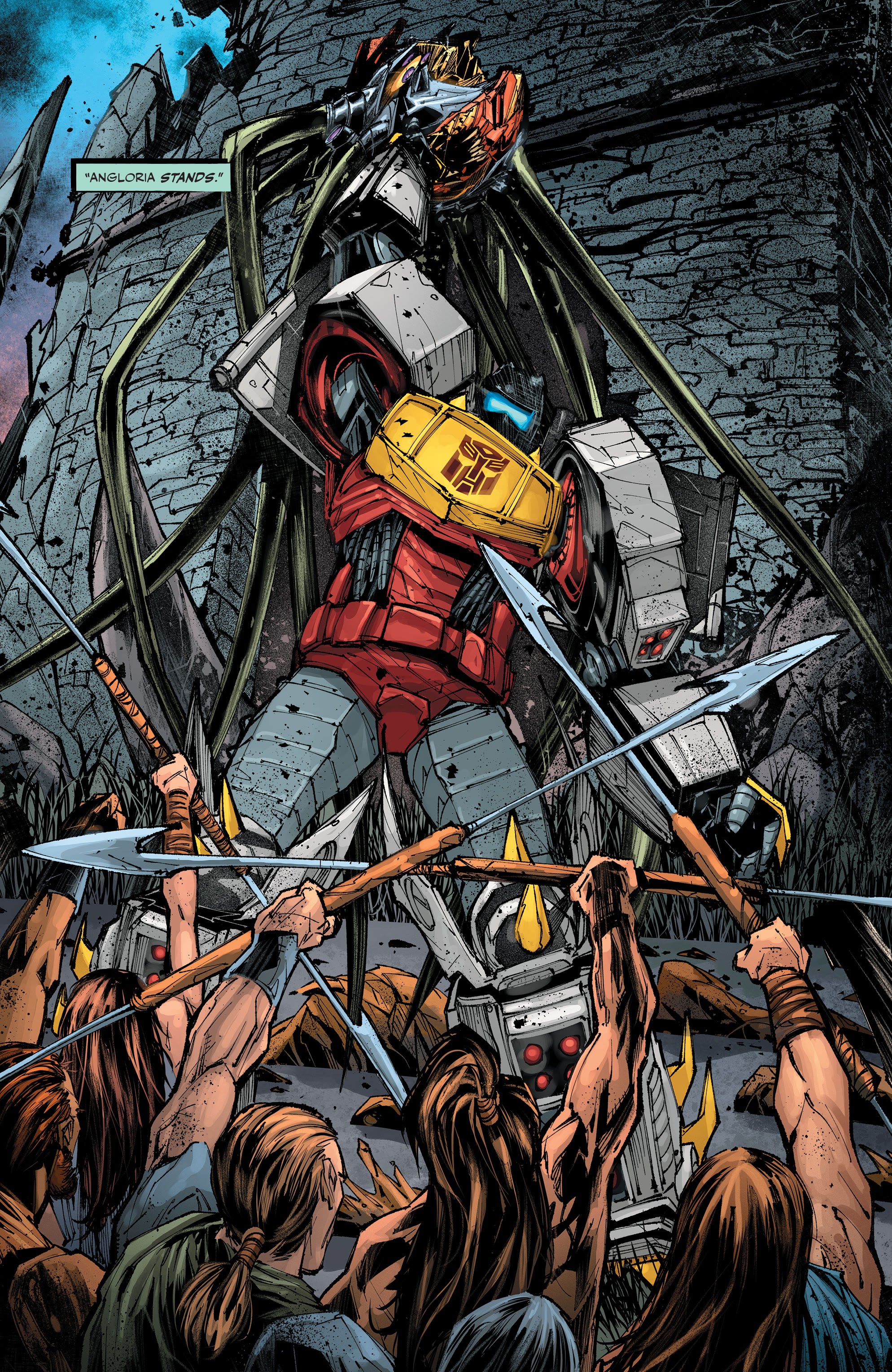 Read online Transformers: King Grimlock comic -  Issue #3 - 23