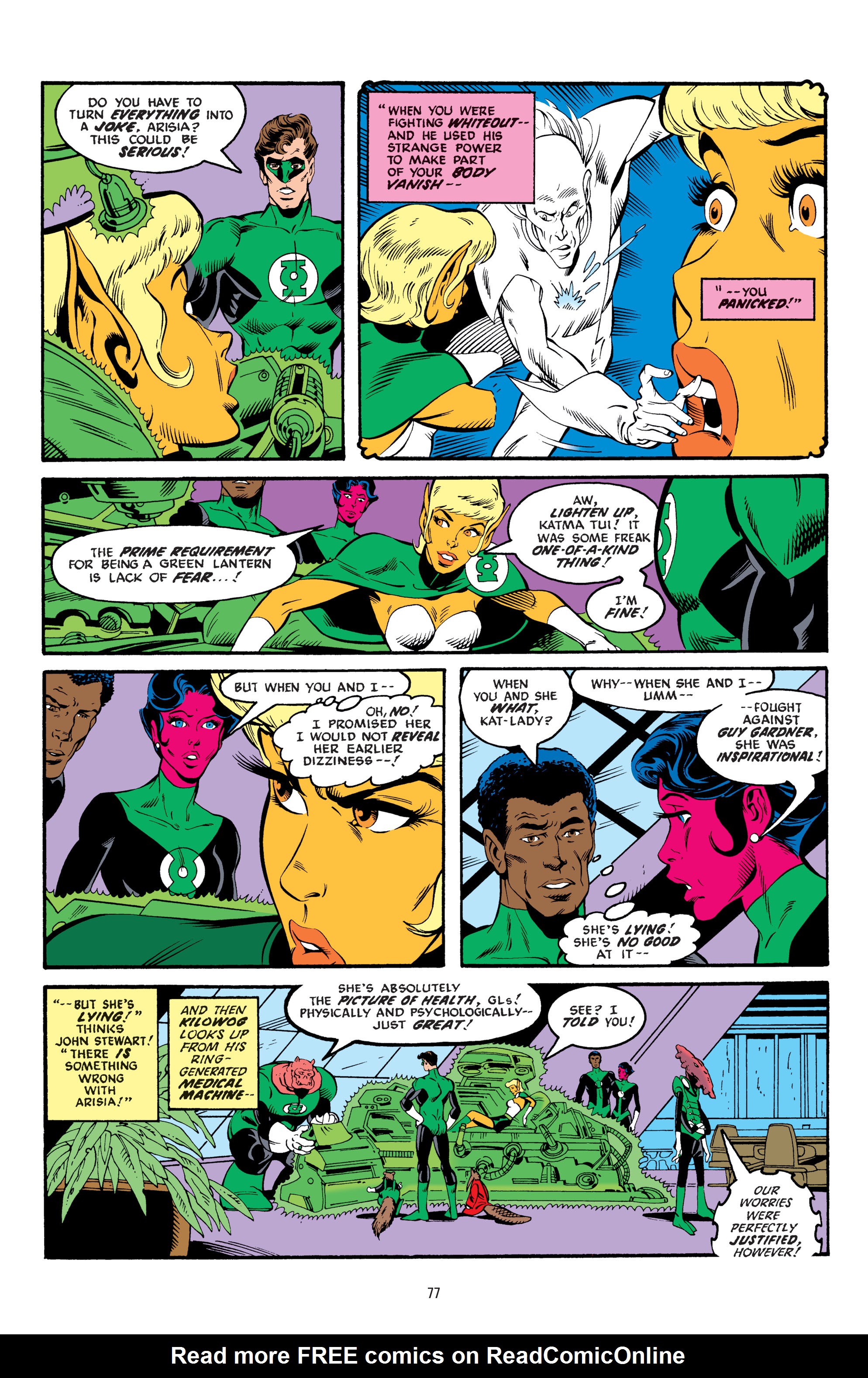 Read online Tales of the Green Lantern Corps comic -  Issue # _TPB 3 - 78