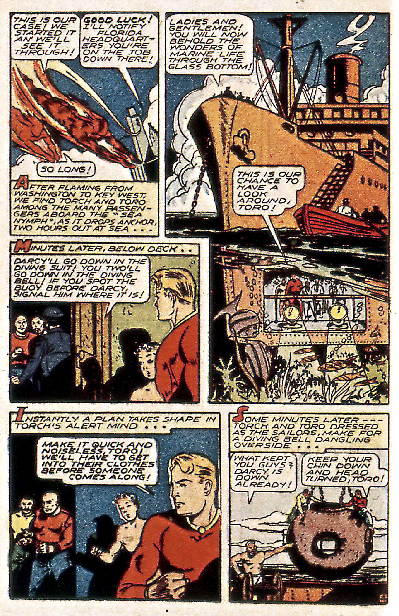 Read online The Human Torch (1940) comic -  Issue #19 - 17