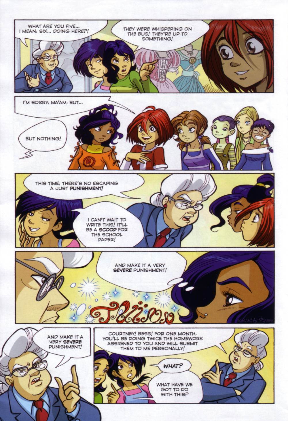 Read online W.i.t.c.h. comic -  Issue #67 - 53