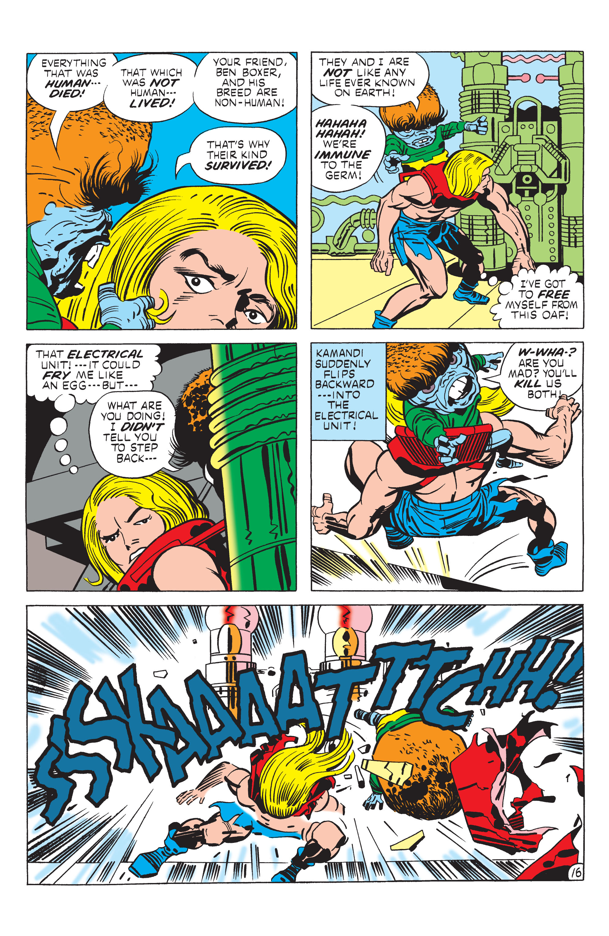 Read online Kamandi, The Last Boy On Earth comic -  Issue #9 - 16