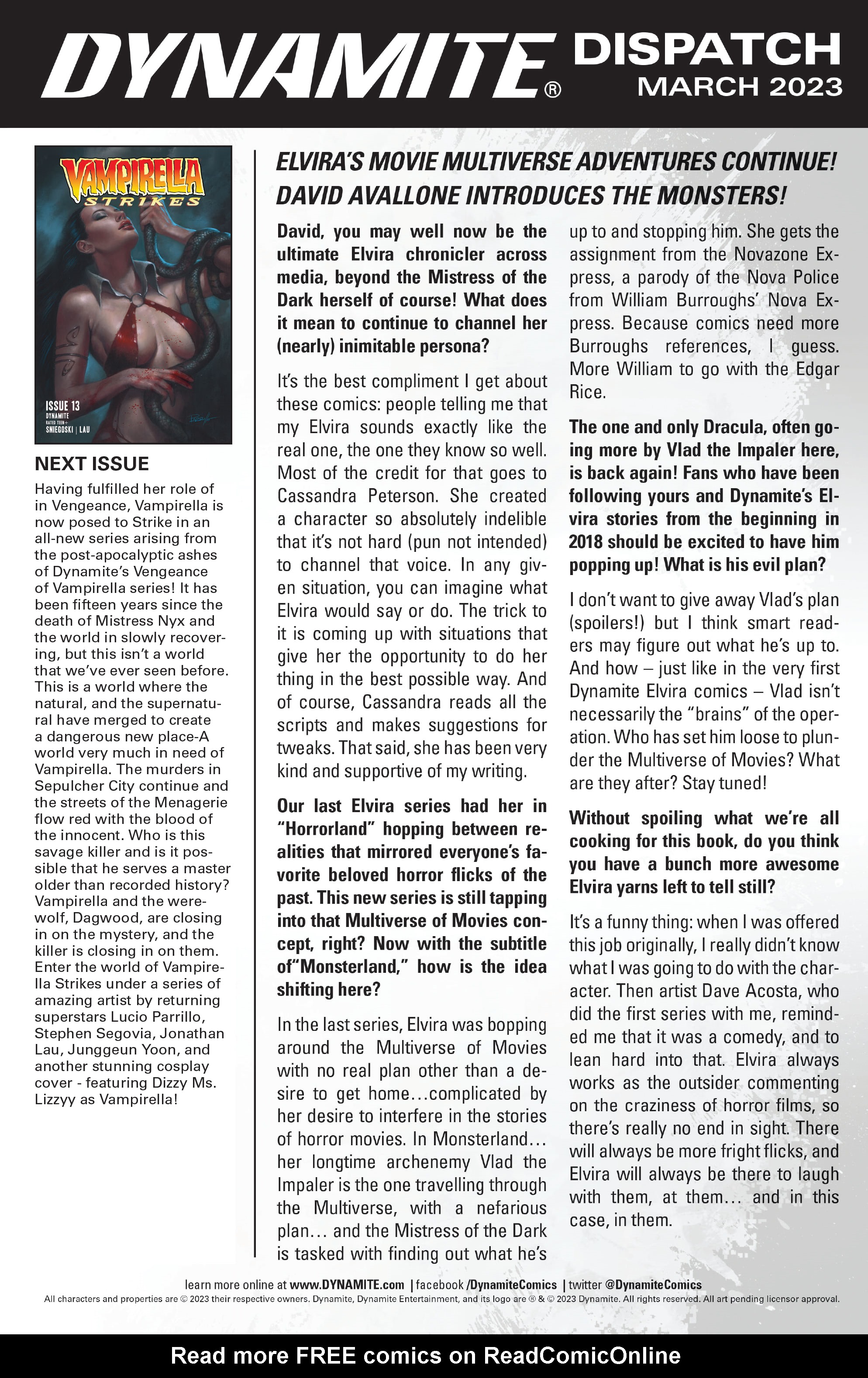 Read online Vampirella Strikes (2022) comic -  Issue #12 - 29