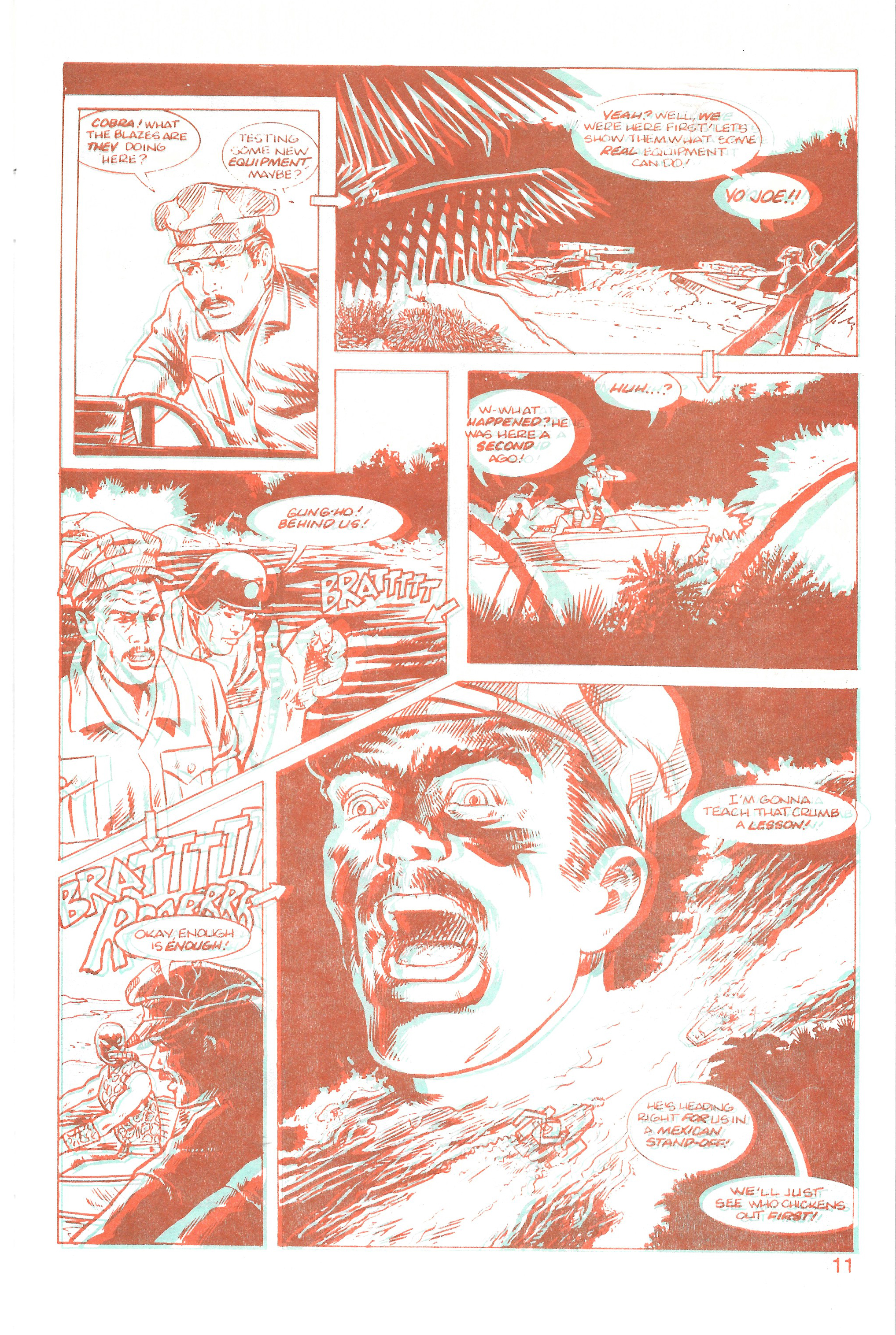 Read online Blackthorne 3-D Series comic -  Issue #39 - 13