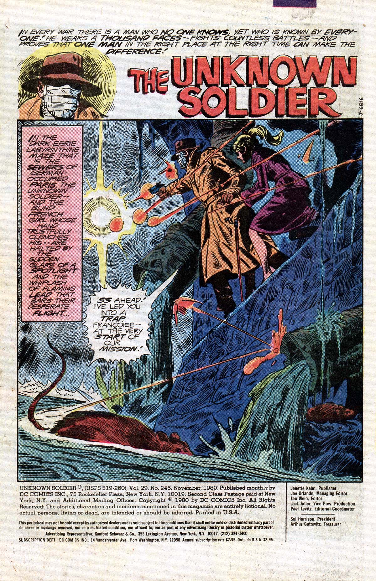 Read online Unknown Soldier (1977) comic -  Issue #245 - 3