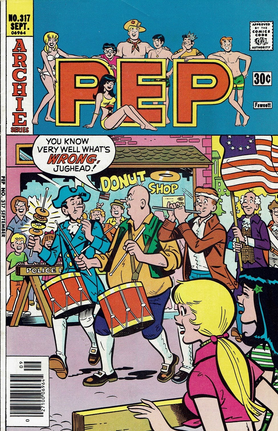 Read online Pep Comics comic -  Issue #317 - 1