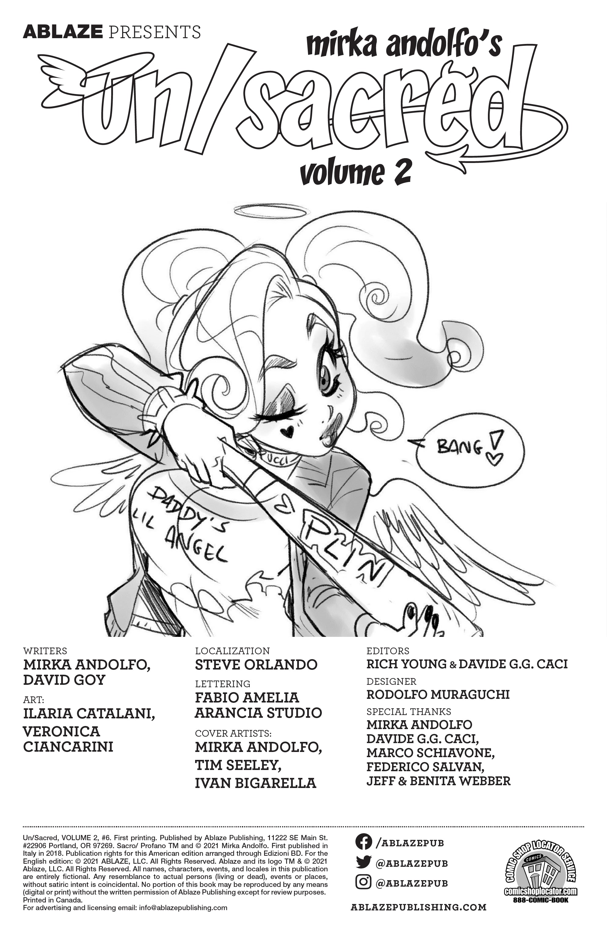Read online Un/Sacred Vol. 2 comic -  Issue #6 - 2