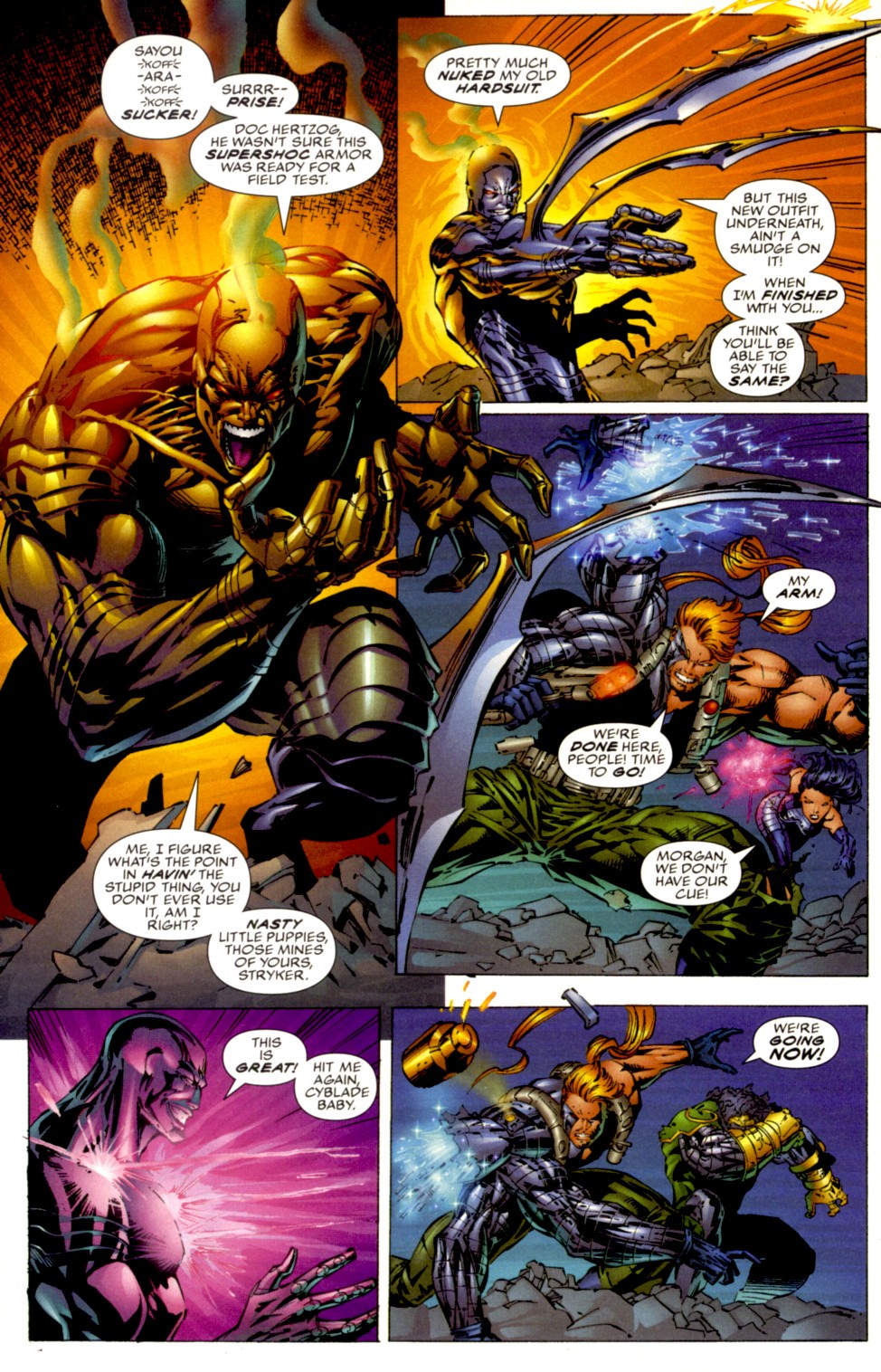 Read online Cyberforce (1993) comic -  Issue #11 - 17