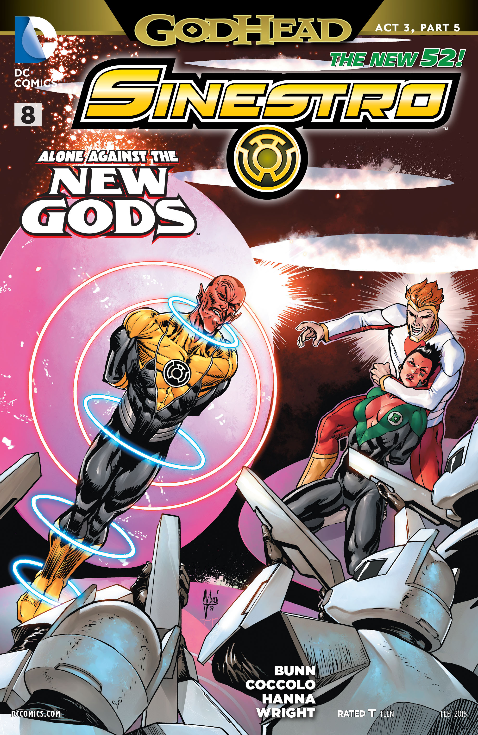 Read online Green Lantern/New Gods: Godhead comic -  Issue #16 - 1