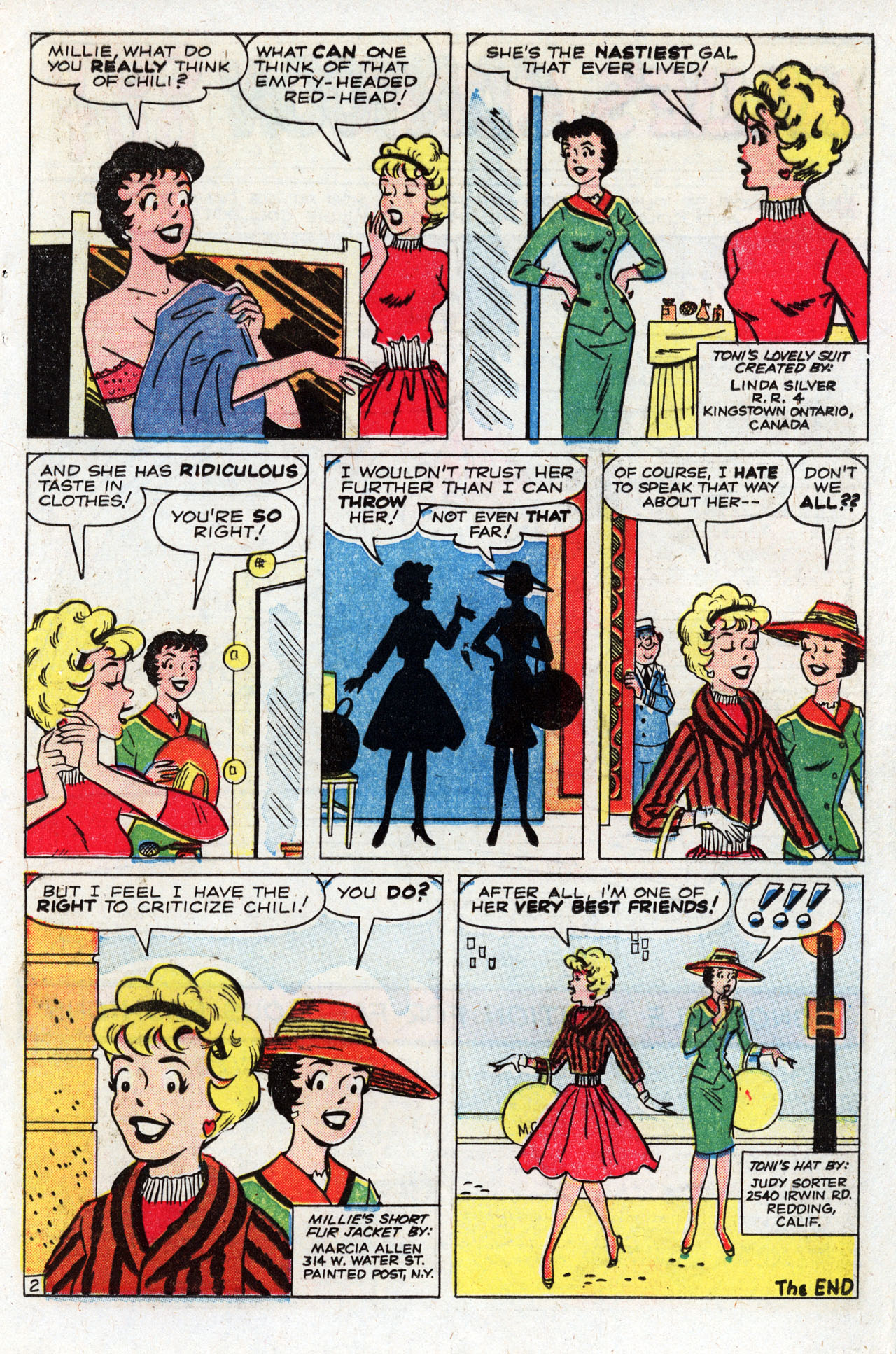 Read online Millie the Model comic -  Issue #100 - 21