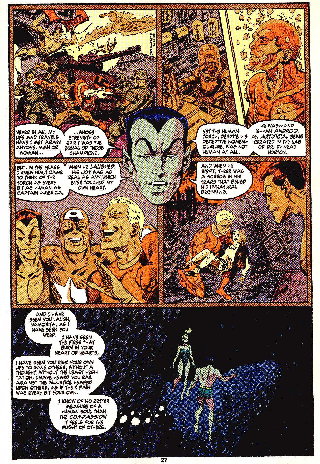 Read online Namor, The Sub-Mariner comic -  Issue #20 - 21