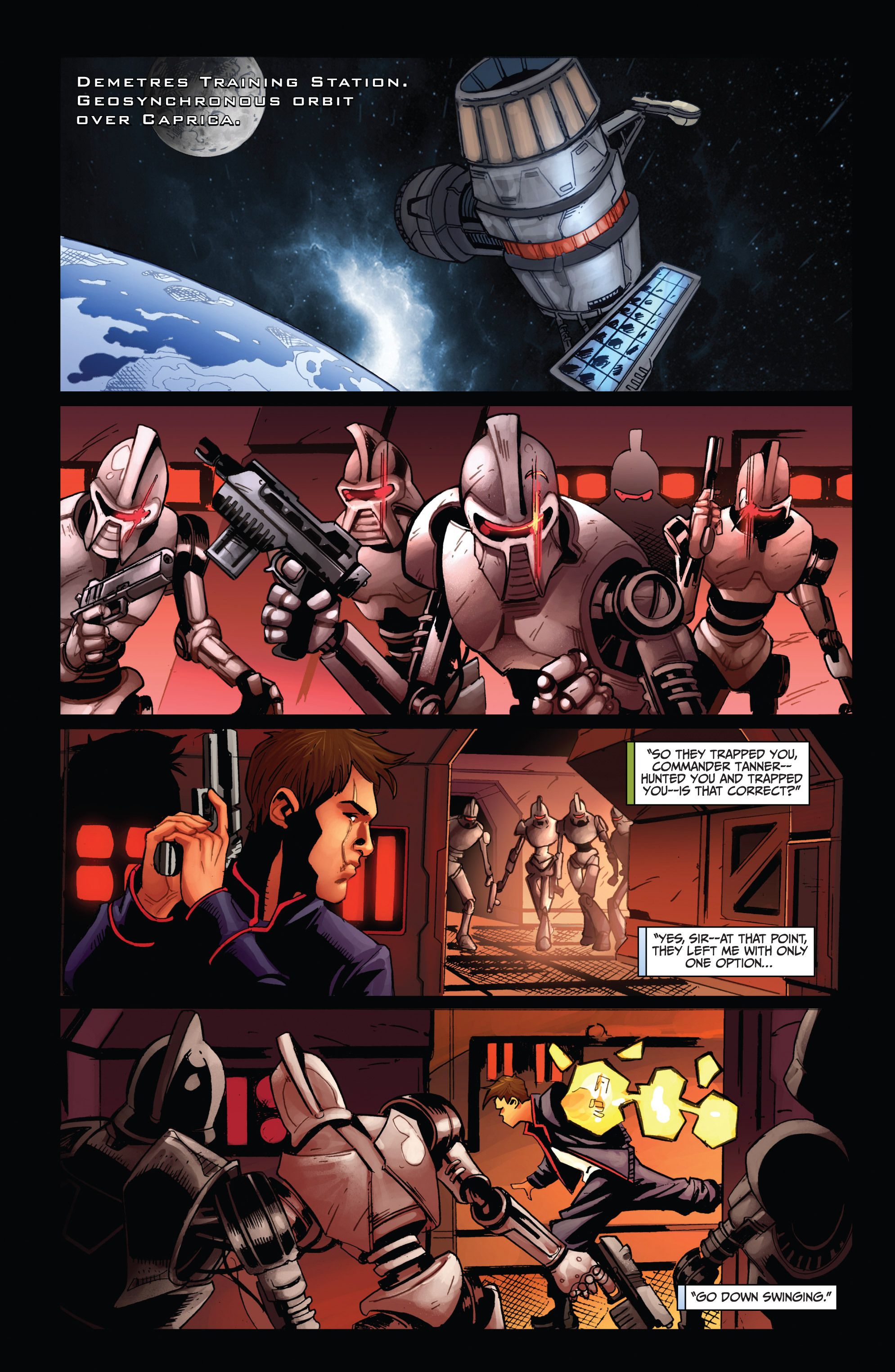 Read online Battlestar Galactica: Cylon War comic -  Issue #2 - 4