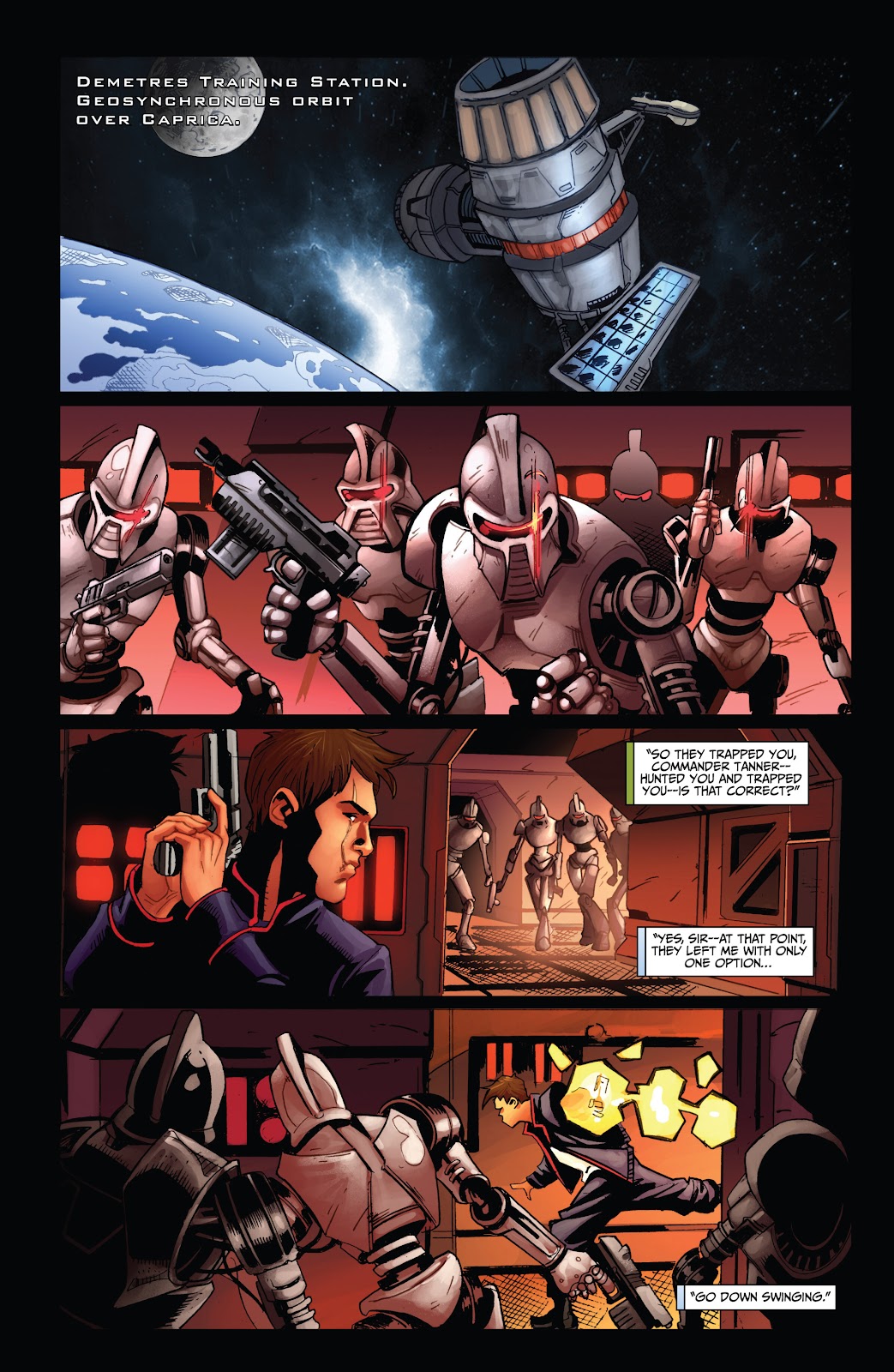 Battlestar Galactica: Cylon War issue 2 - Page 4