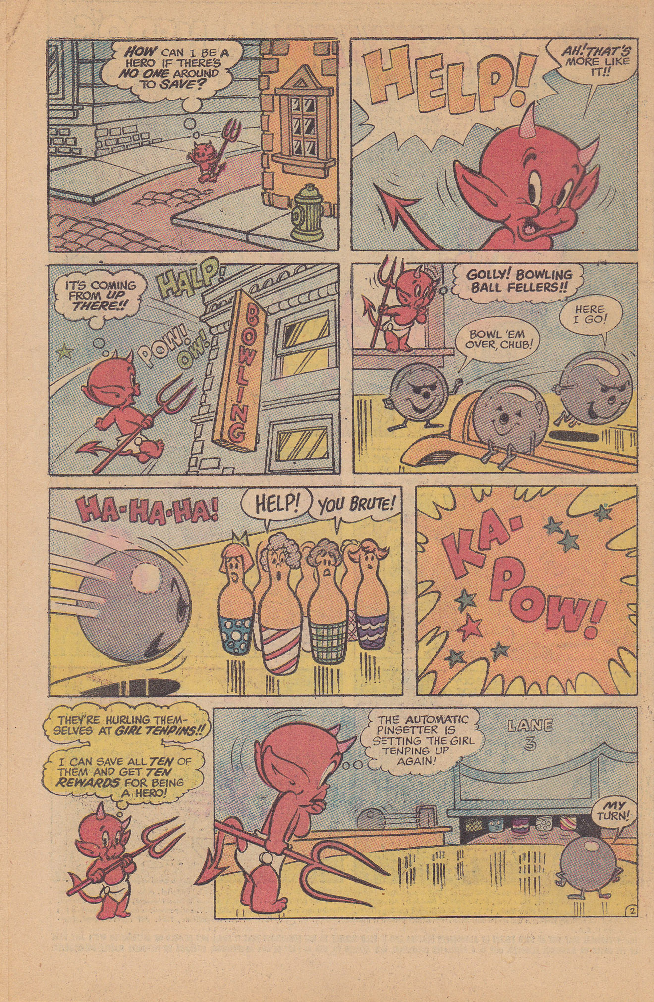 Read online Hot Stuff, the Little Devil comic -  Issue #125 - 6