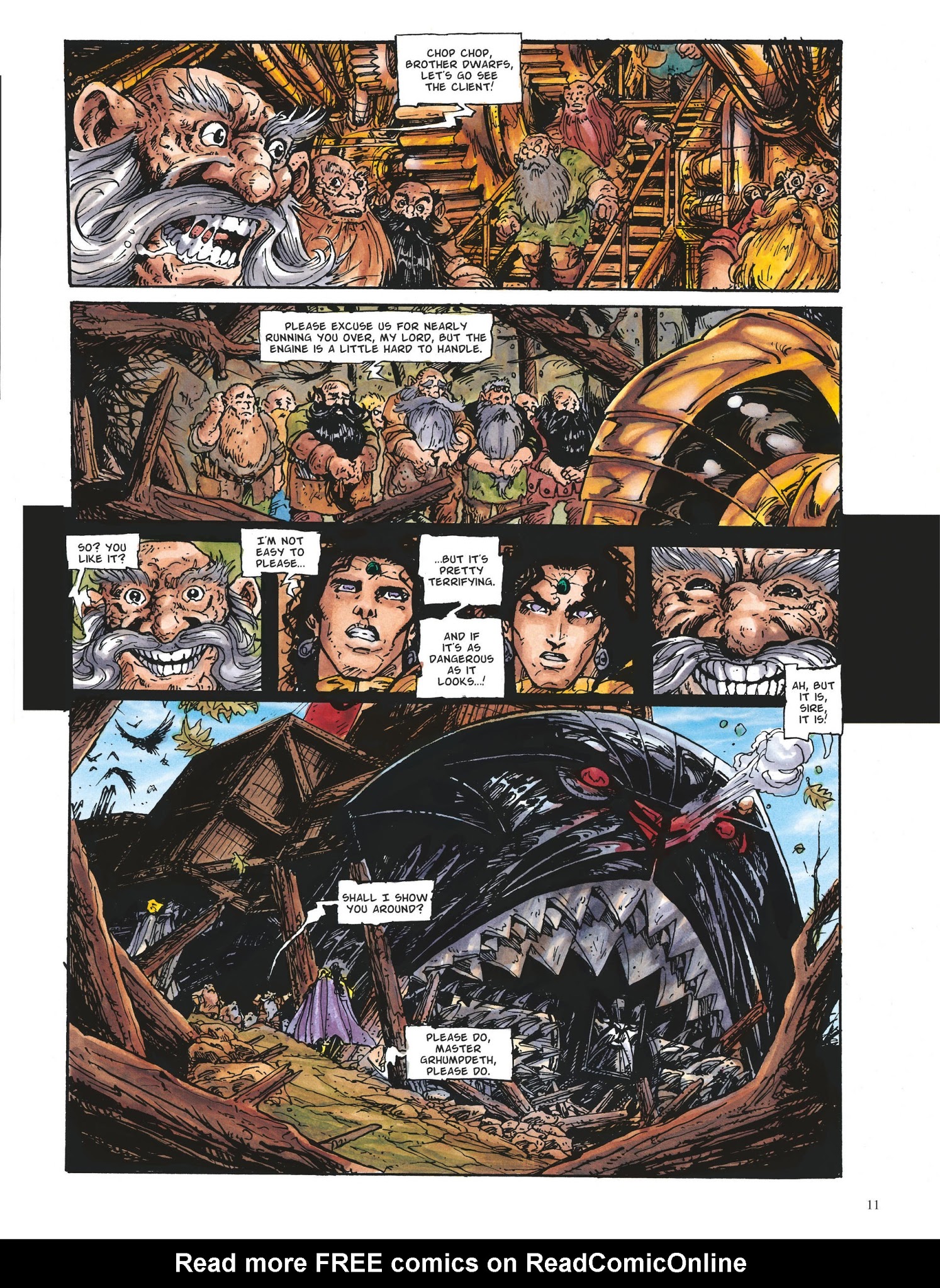 Read online The Black Moon Chronicles comic -  Issue #9 - 9