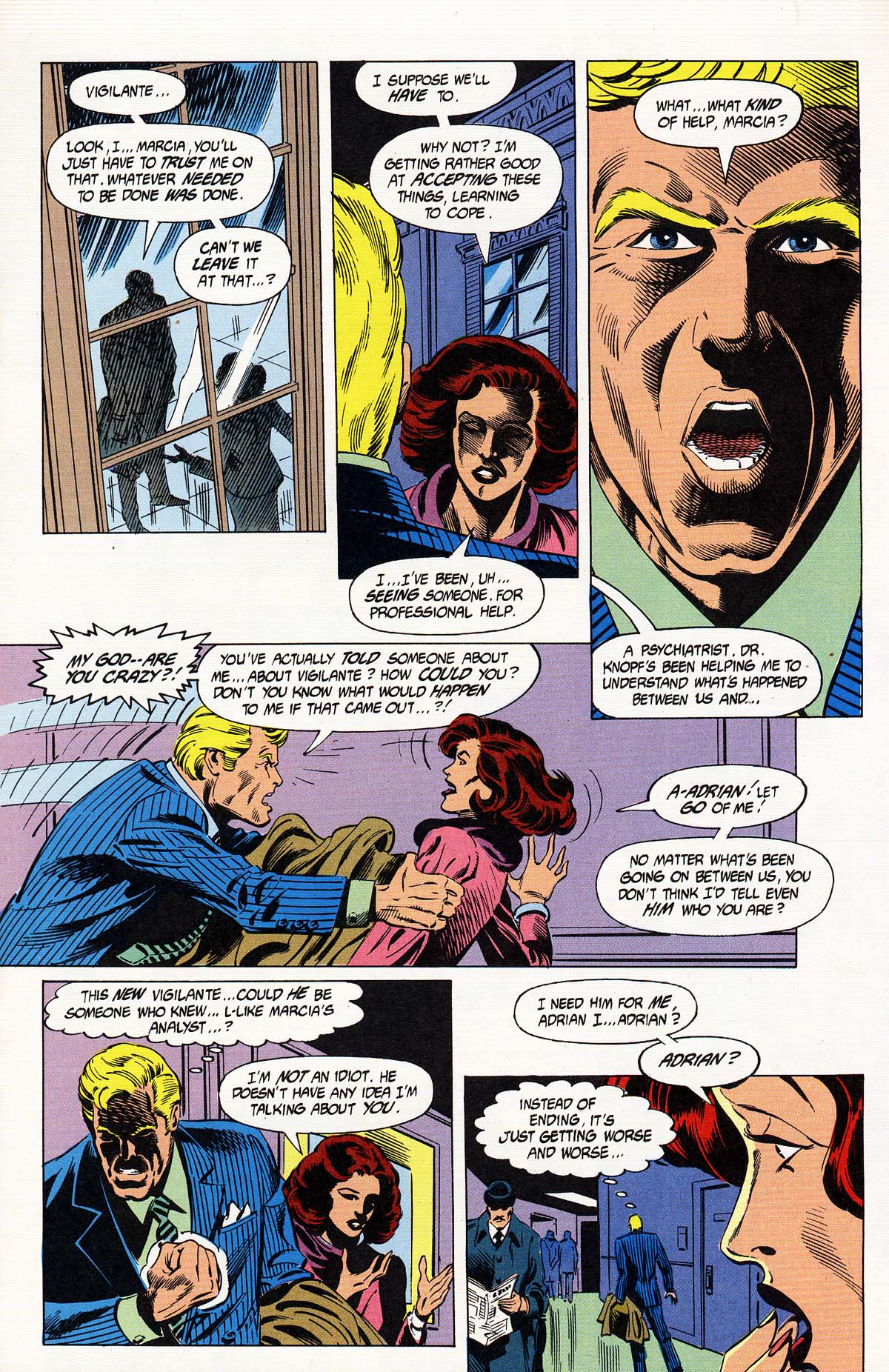 Read online Vigilante (1983) comic -  Issue #29 - 17