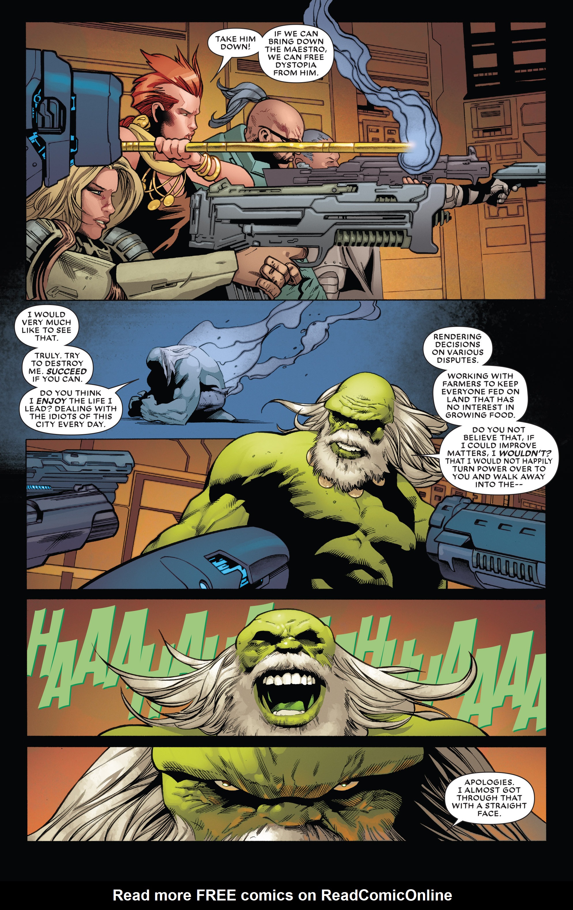 Read online Future Imperfect comic -  Issue #1 - 19