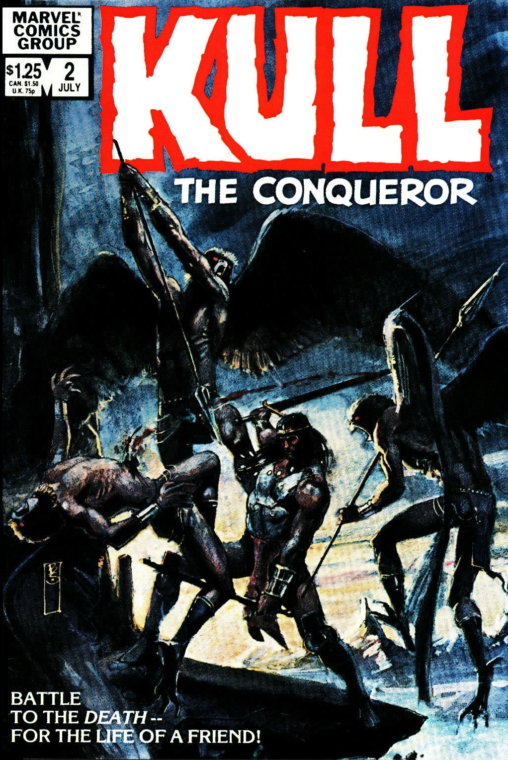 Read online Kull The Conqueror (1983) comic -  Issue #2 - 1