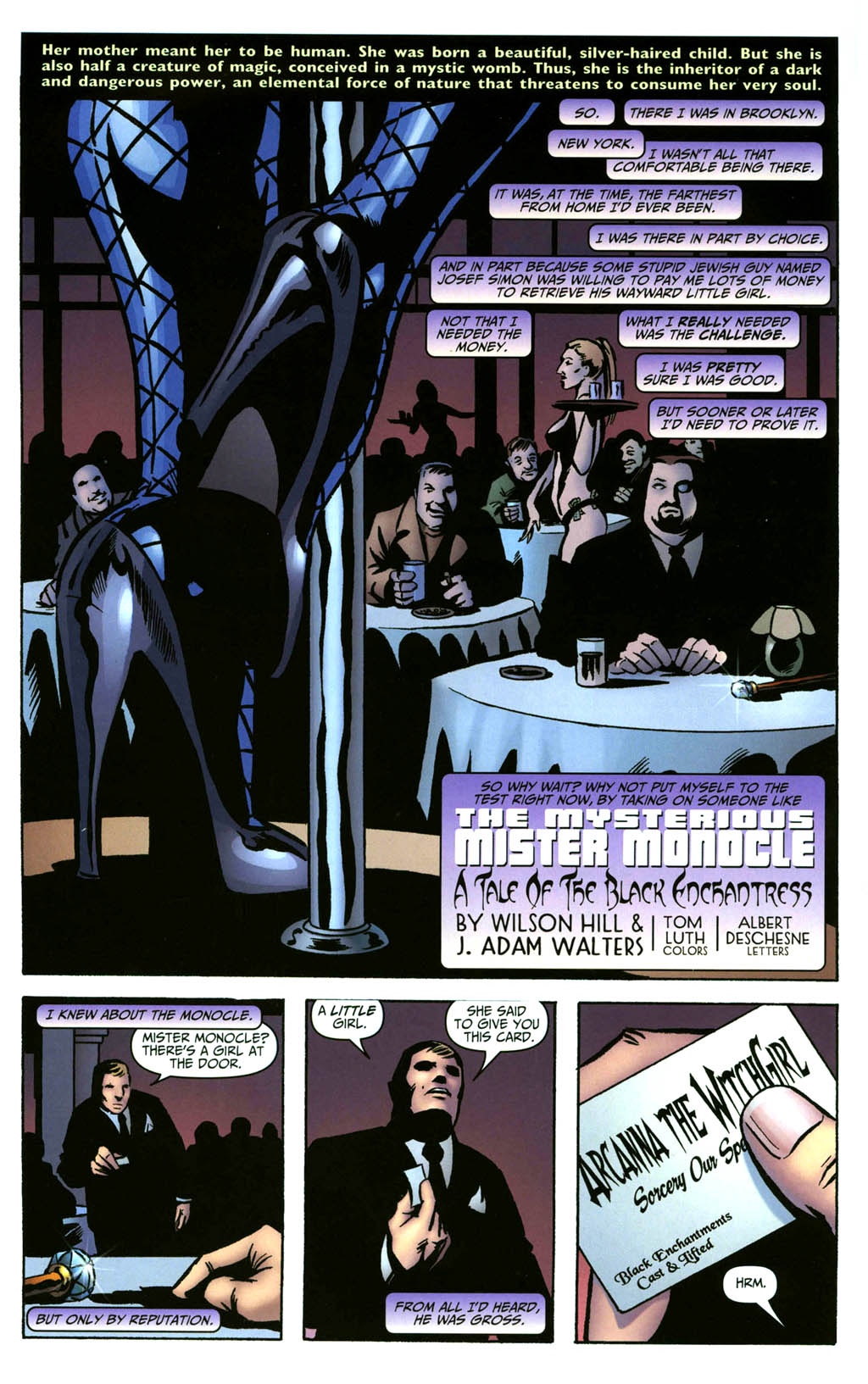 Read online The Black Enchantress comic -  Issue #2 - 3