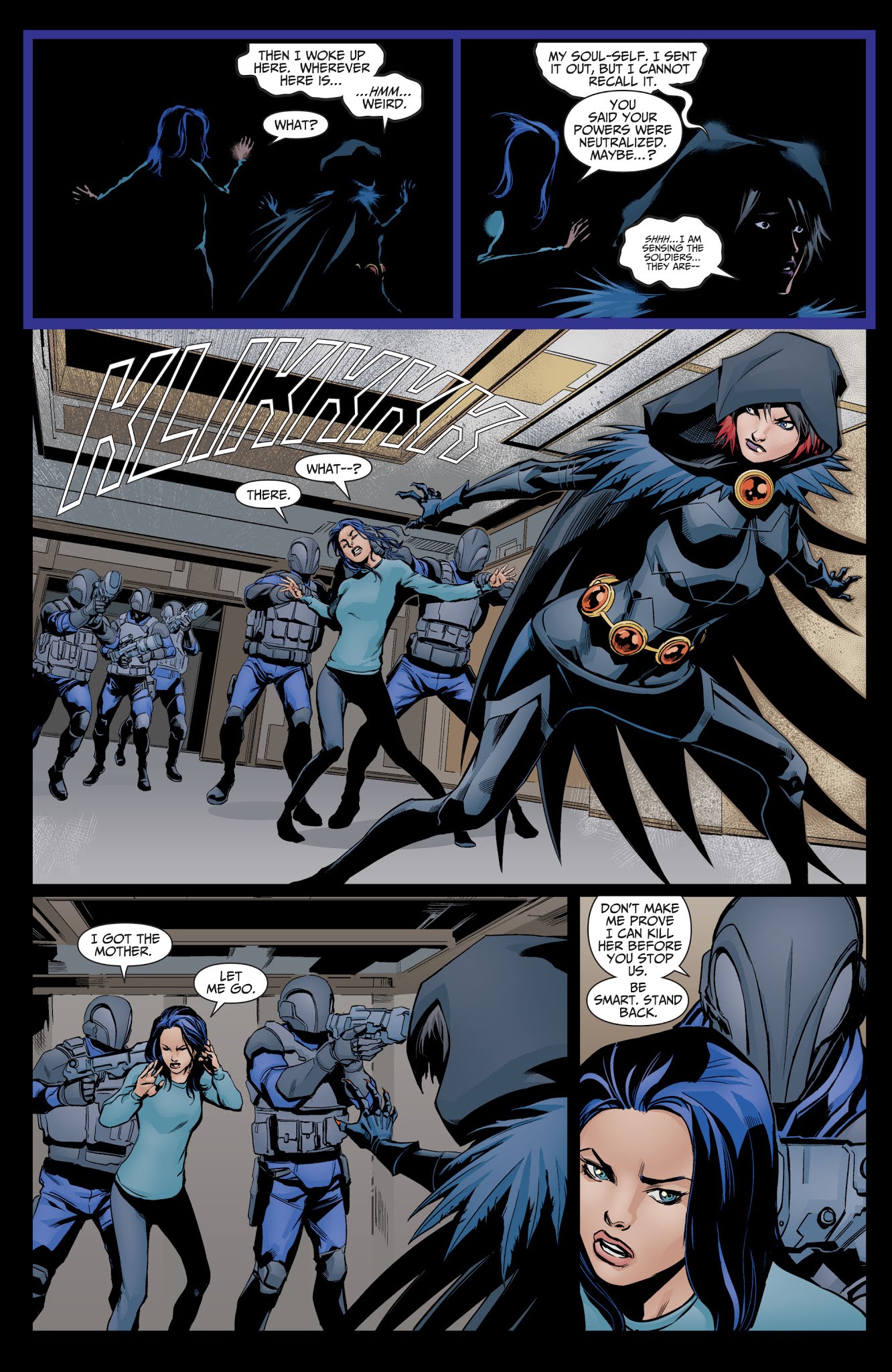 Read online Raven: Daughter of Darkness comic -  Issue #5 - 7