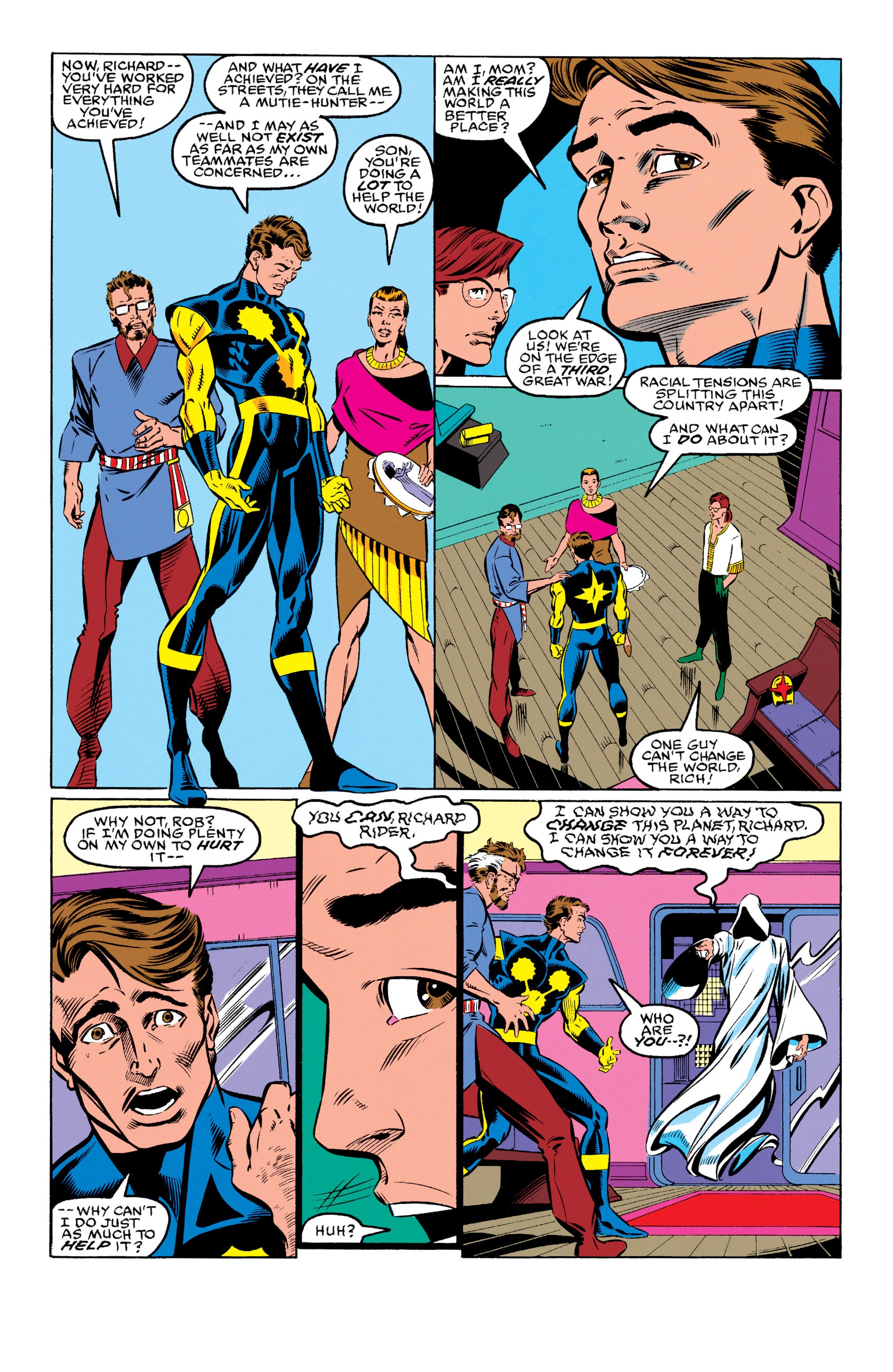 Read online The New Warriors comic -  Issue #11 - 11