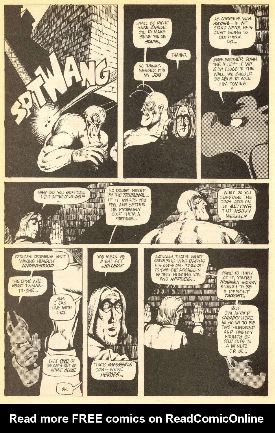 Read online Cerebus comic -  Issue #21 - 19