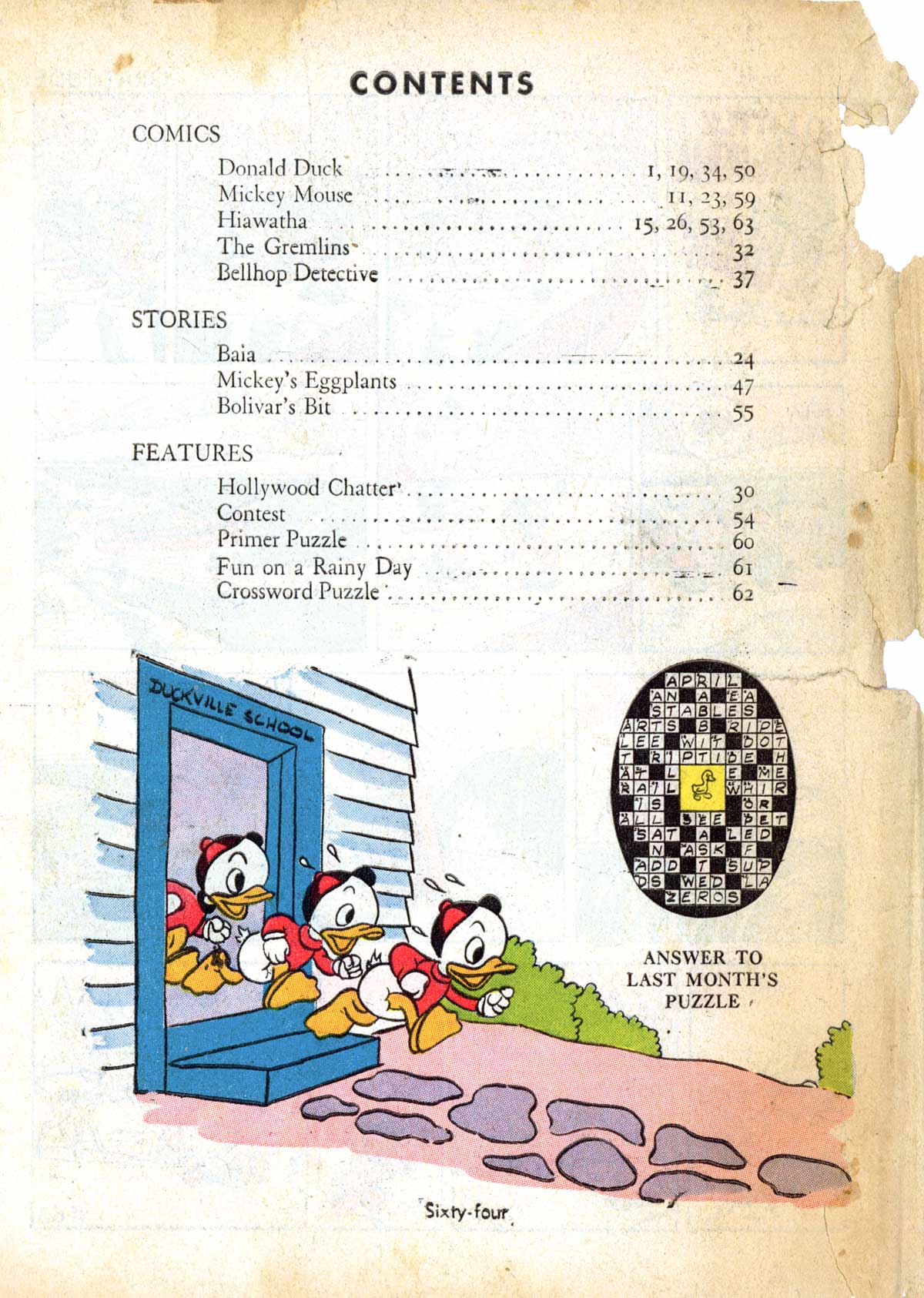 Read online Walt Disney's Comics and Stories comic -  Issue #33 - 66