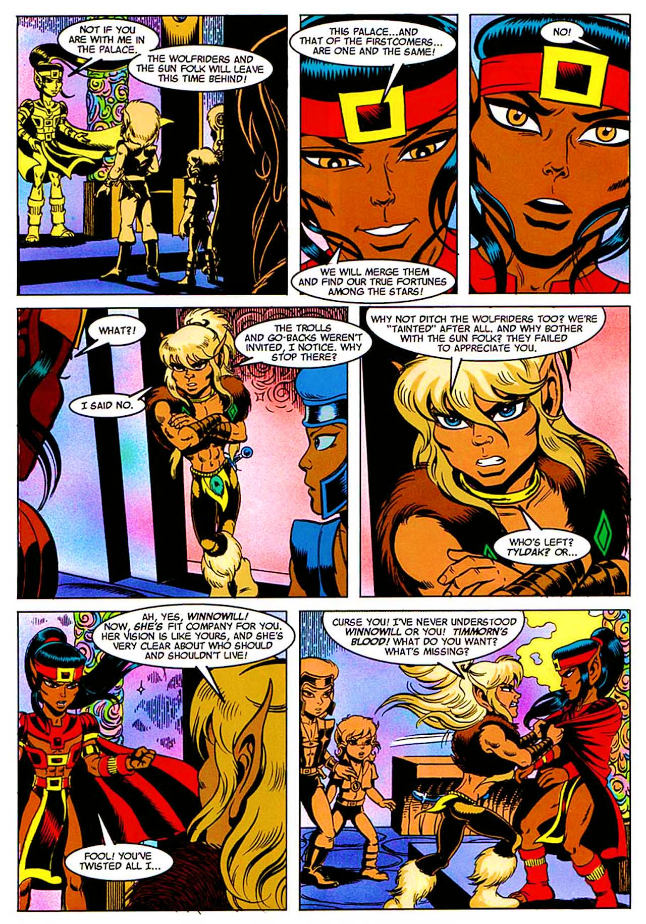 Read online ElfQuest: Kings of the Broken Wheel comic -  Issue #6 - 14