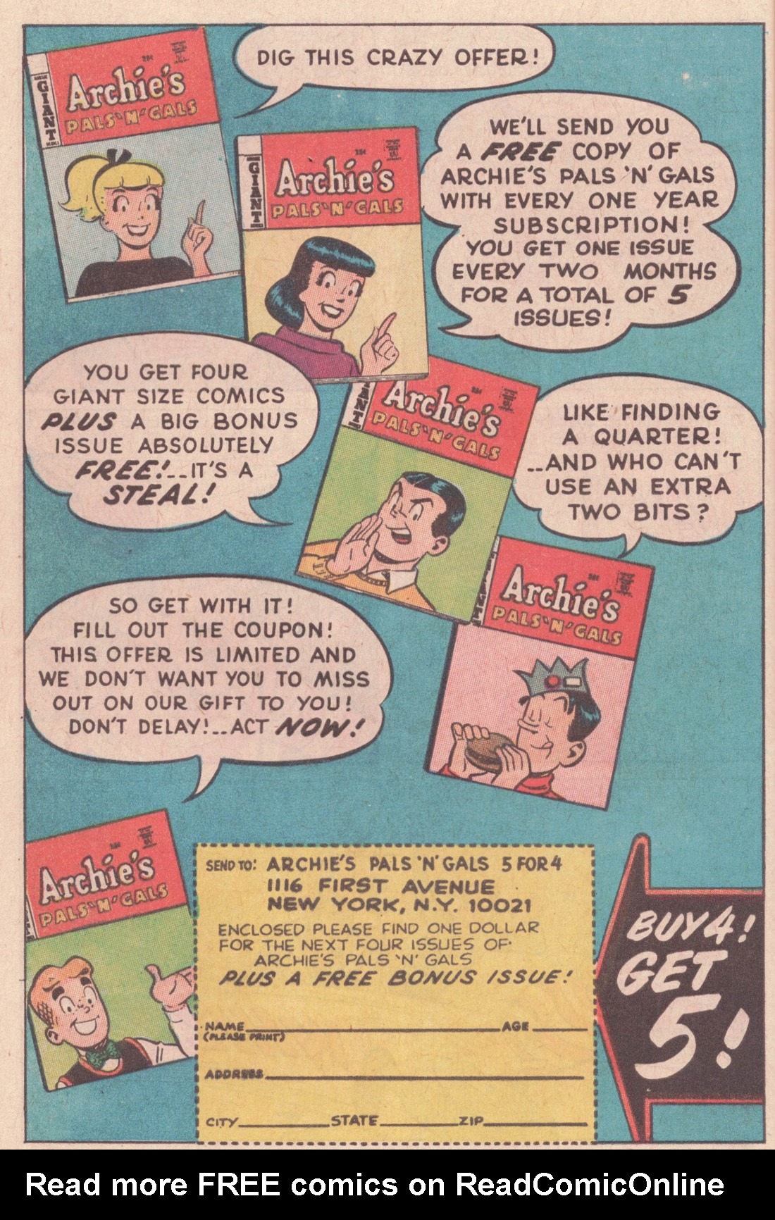 Read online Archie's Pals 'N' Gals (1952) comic -  Issue #46 - 22