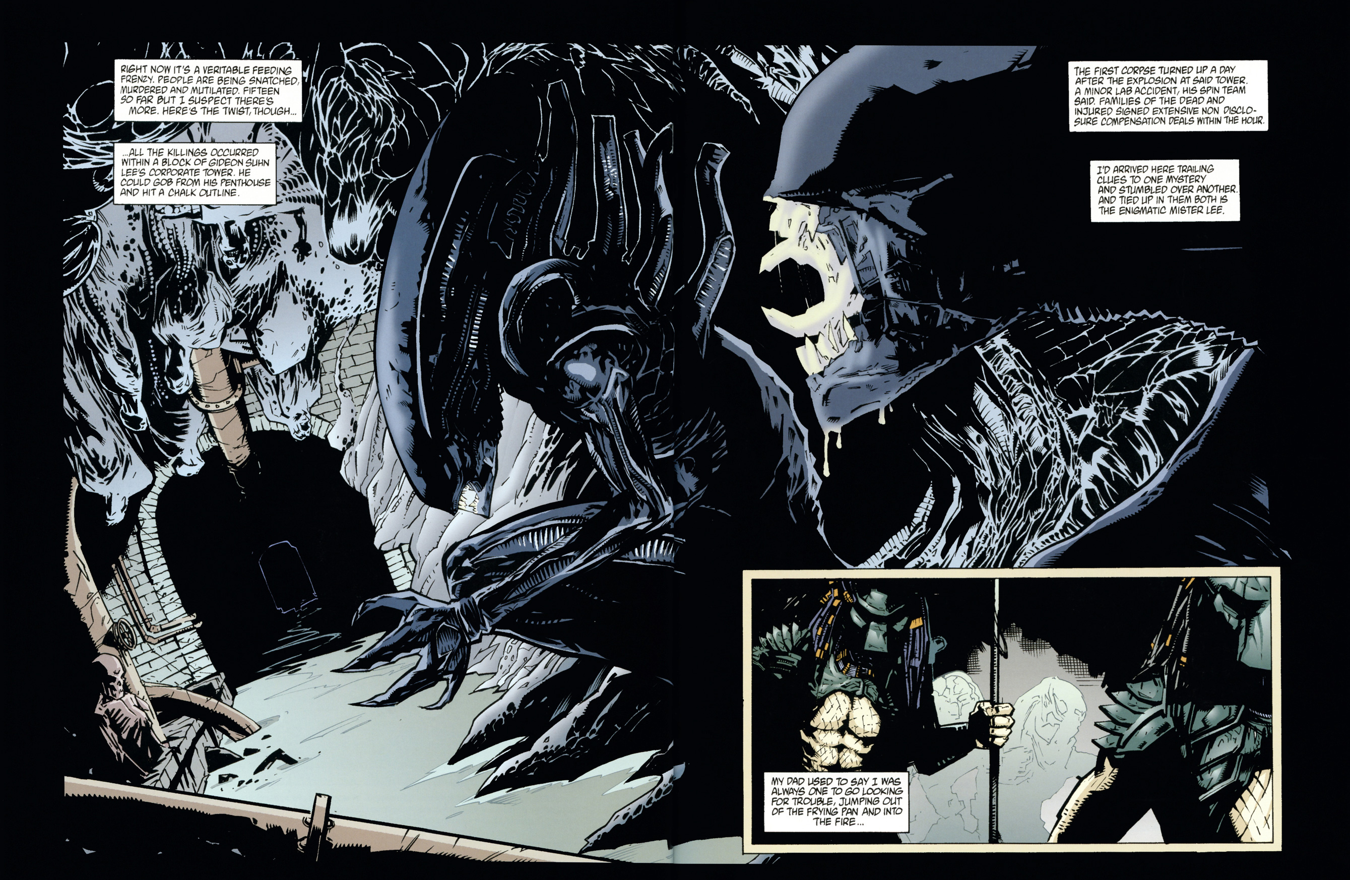 Read online Aliens/Predator: Panel to Panel comic -  Issue # TPB (Part 2) - 36