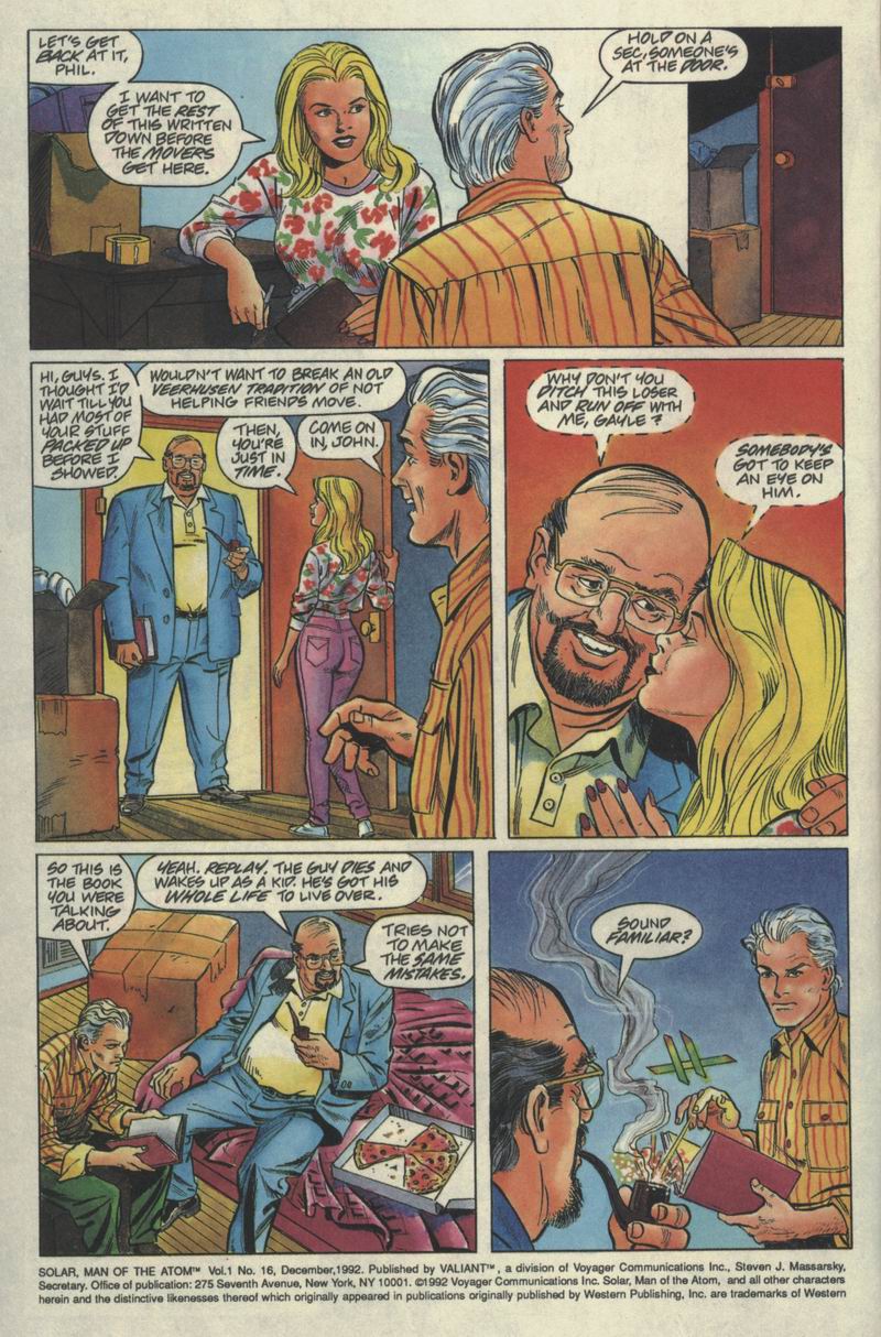 Read online Solar, Man of the Atom comic -  Issue #16 - 3