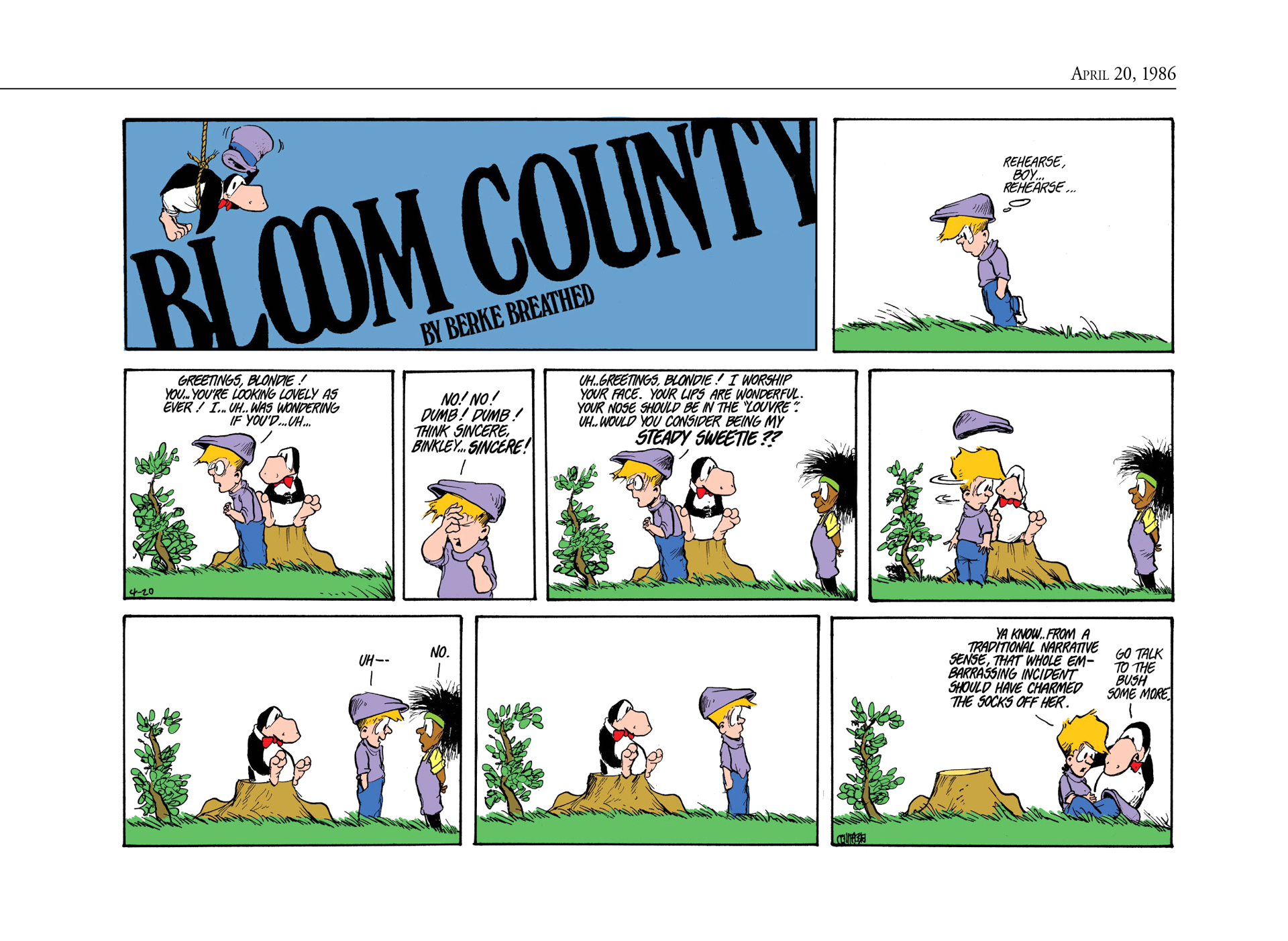 Read online The Bloom County Digital Library comic -  Issue # TPB 6 (Part 1) - 69