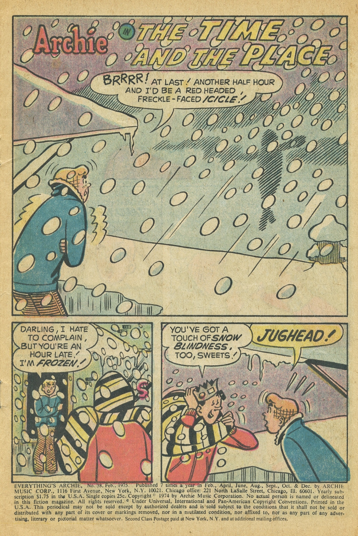 Read online Everything's Archie comic -  Issue #38 - 3