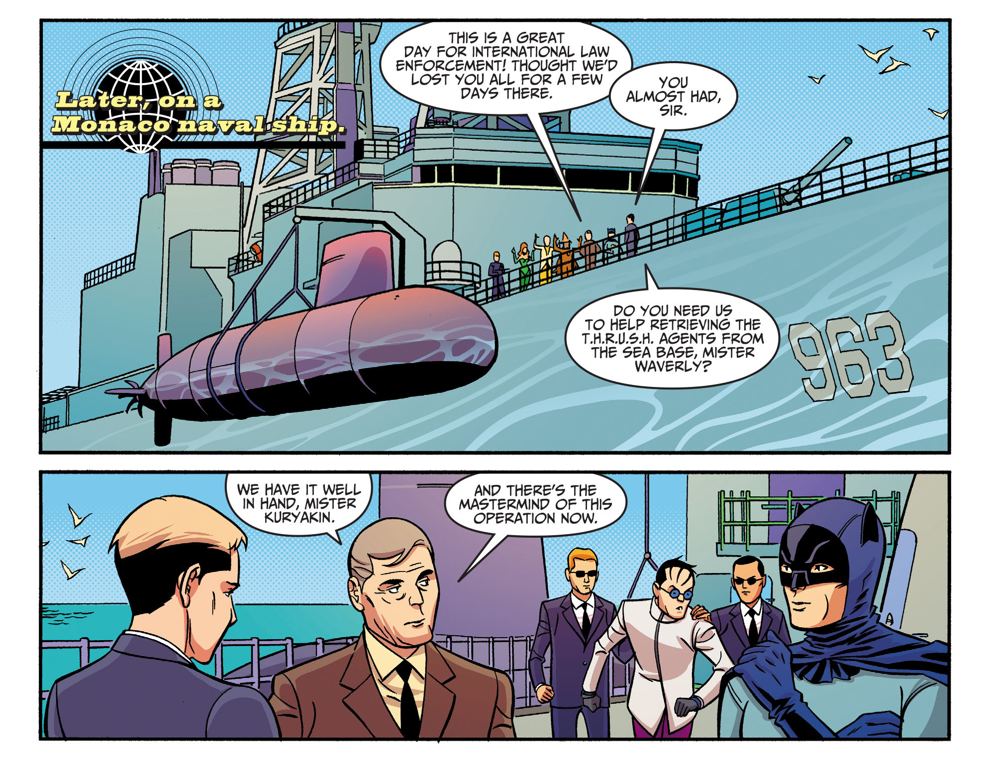 Read online Batman '66 Meets the Man from U.N.C.L.E. comic -  Issue #12 - 21