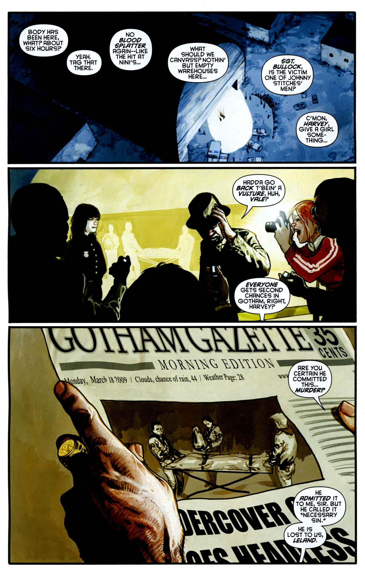 Read online Azrael: Death's Dark Knight comic -  Issue #1 - 5