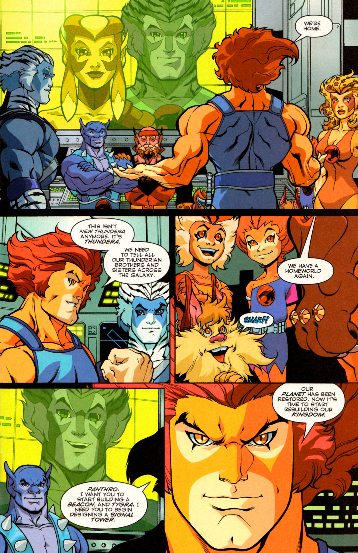 Read online ThunderCats (2002) comic -  Issue #1 - 4
