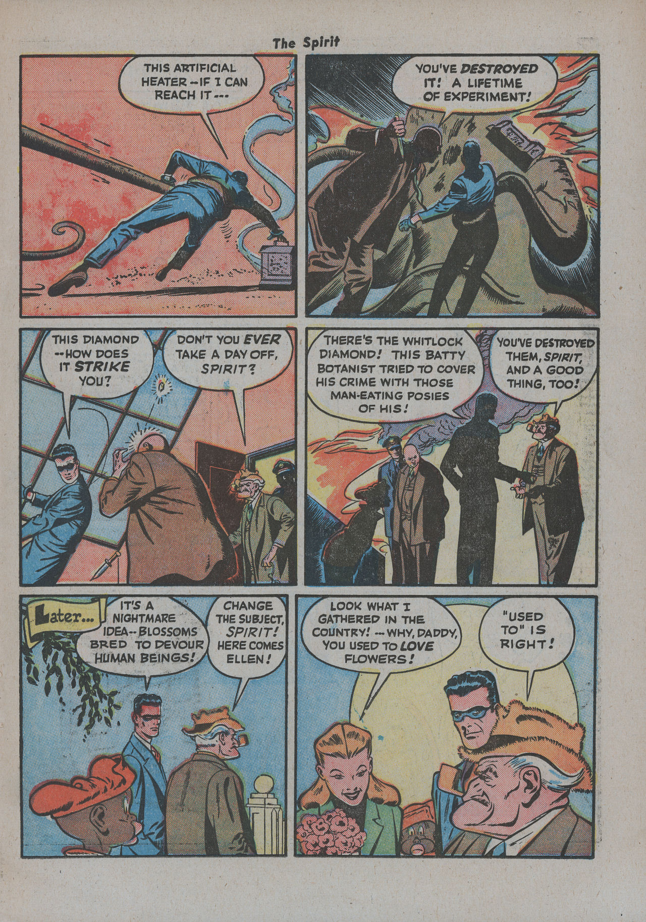 Read online The Spirit (1944) comic -  Issue #12 - 33