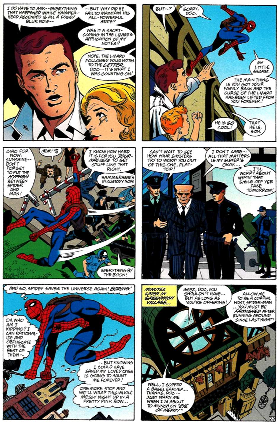 Read online Spider-Man: Lifeline comic -  Issue #3 - 23