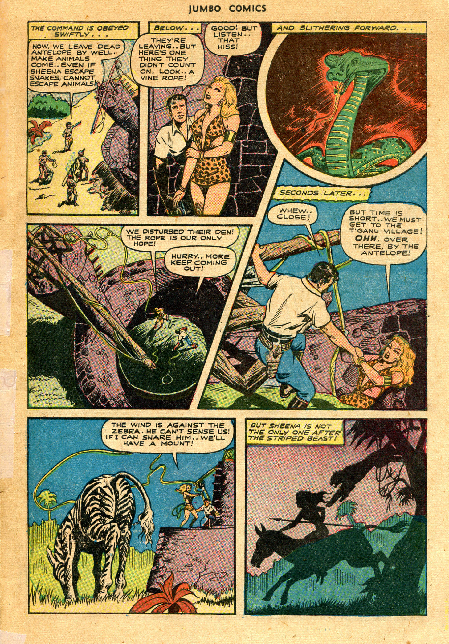 Read online Jumbo Comics comic -  Issue #70 - 9