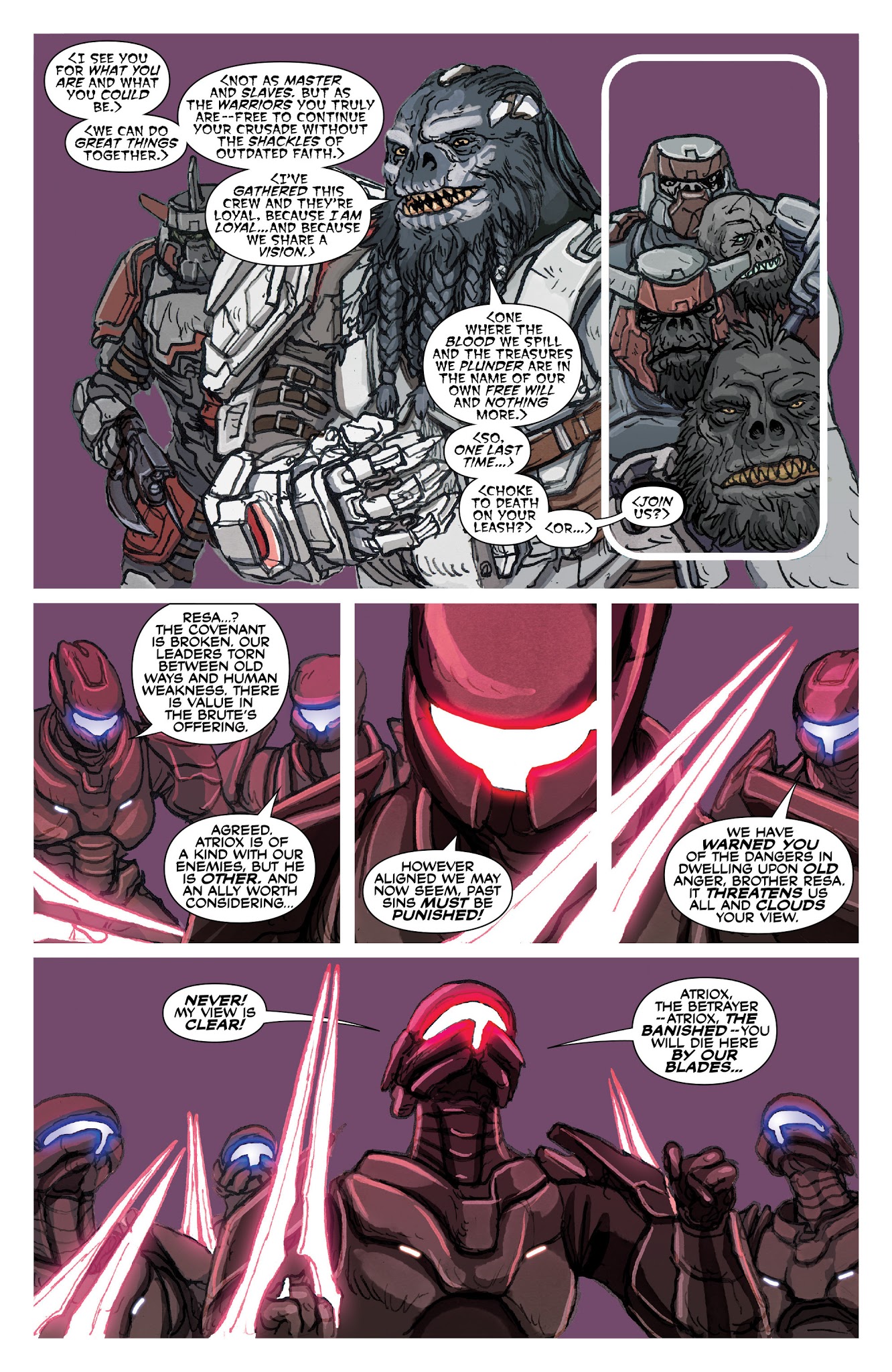 Read online Halo: Tales from the Slipspace comic -  Issue # TPB - 85