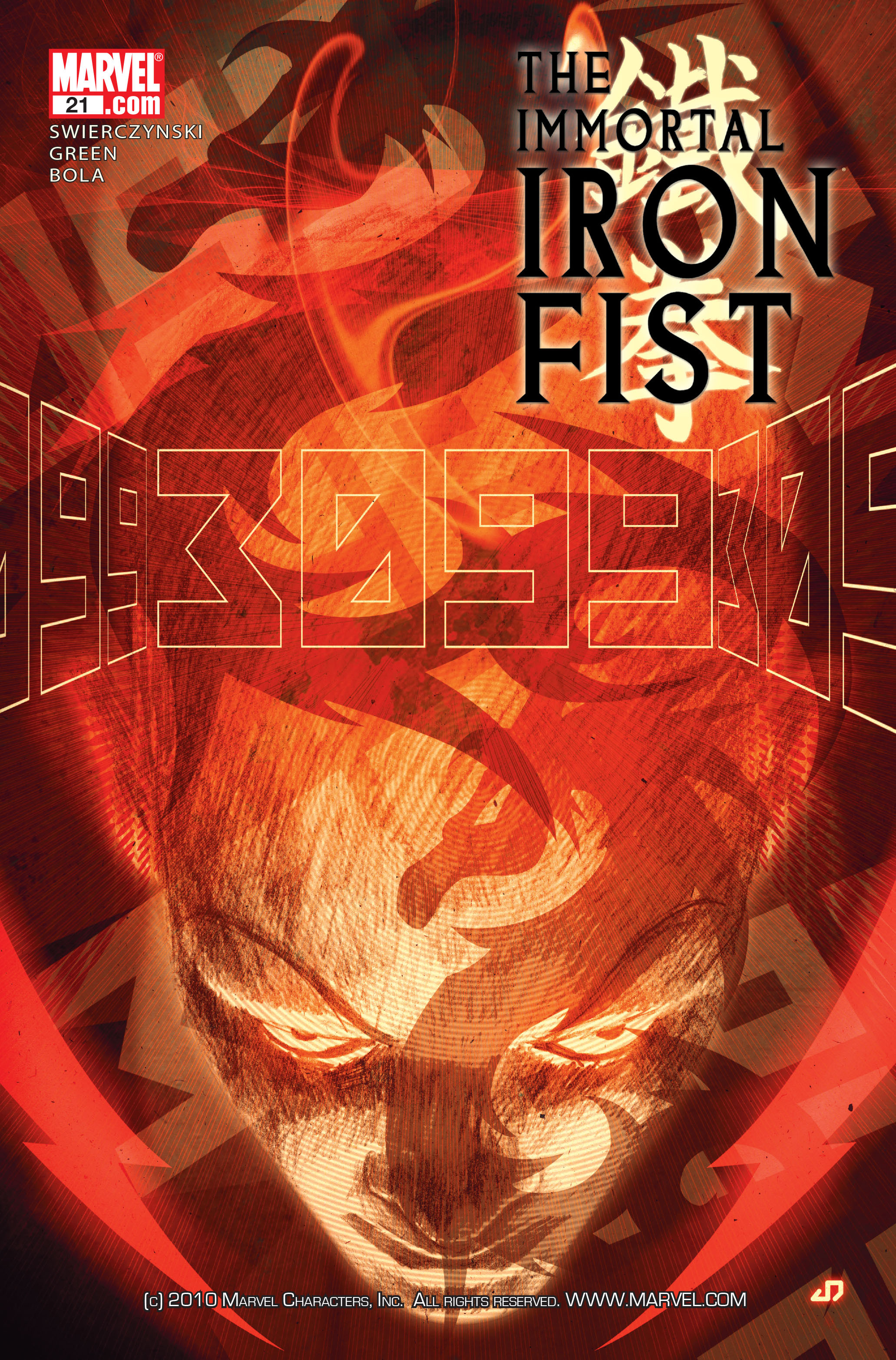 Read online The Immortal Iron Fist comic -  Issue #21 - 1