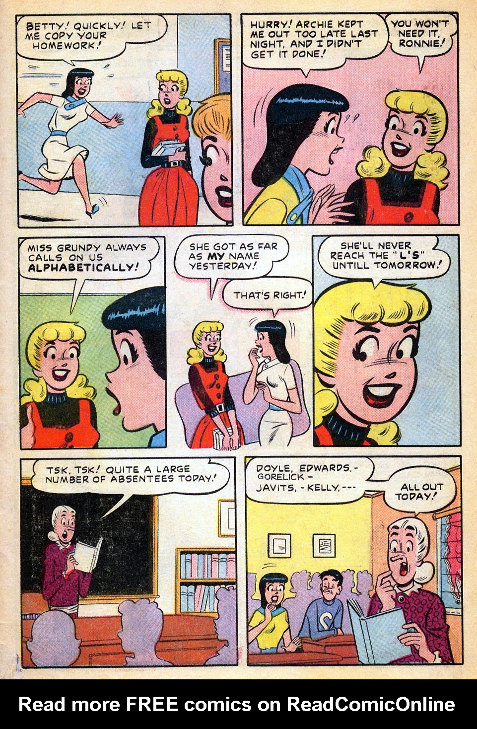 Read online Archie's Girls Betty and Veronica comic -  Issue #51 - 30