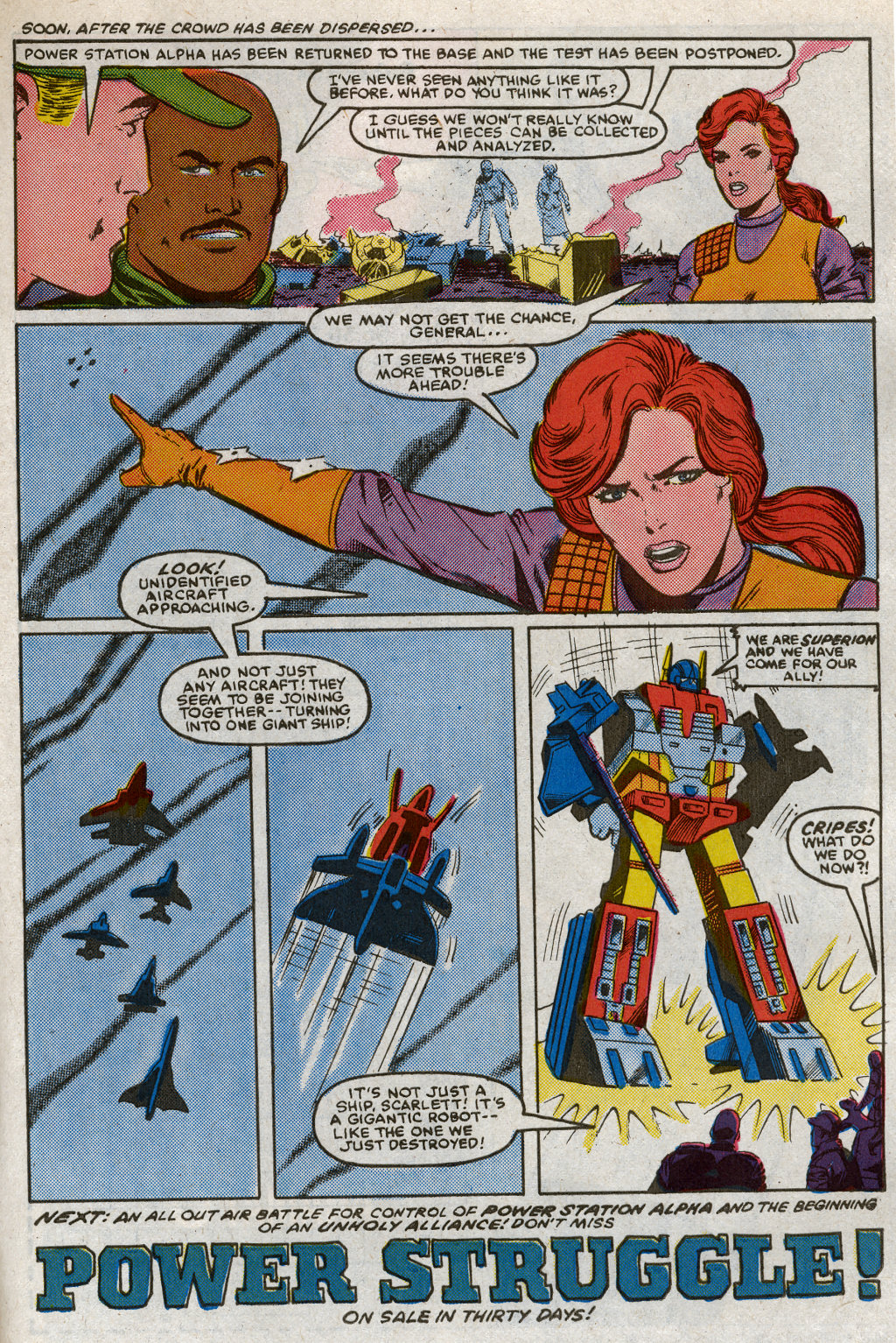 Read online G.I. Joe and The Transformers comic -  Issue #1 - 32