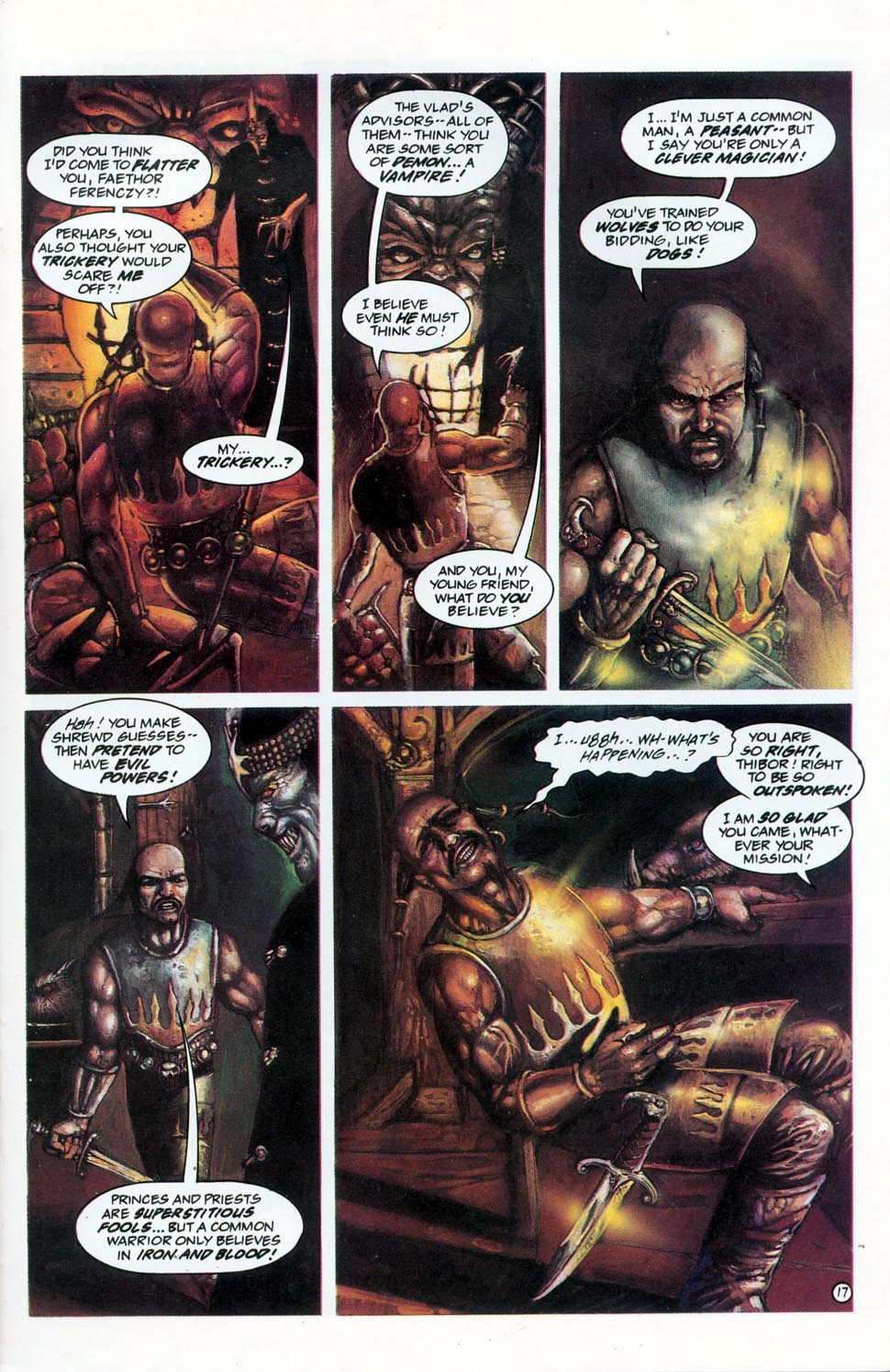Read online Necroscope Book II: Wamphyri comic -  Issue #1 - 20