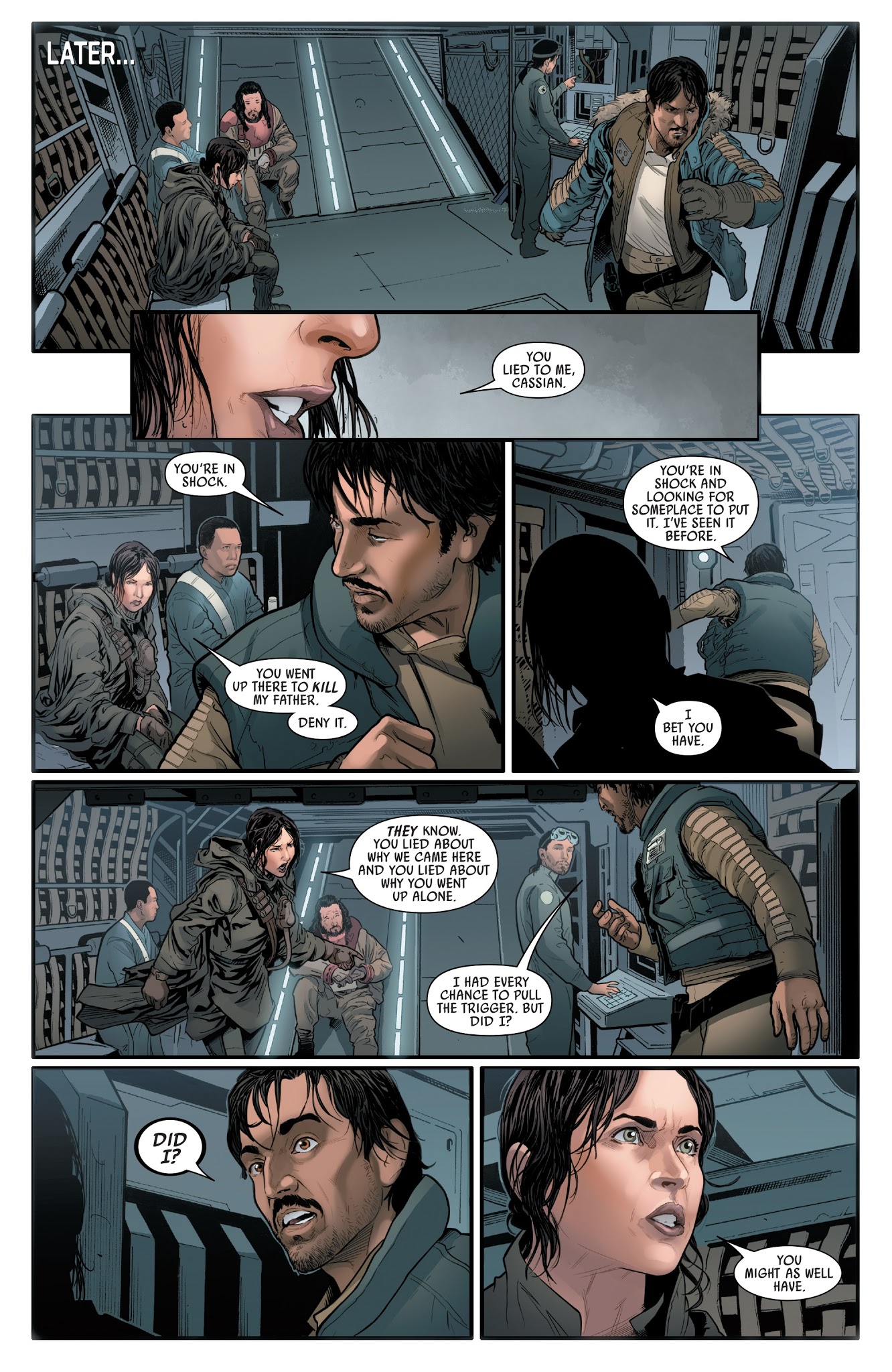 Read online Star Wars: Rogue One Adaptation comic -  Issue #4 - 9