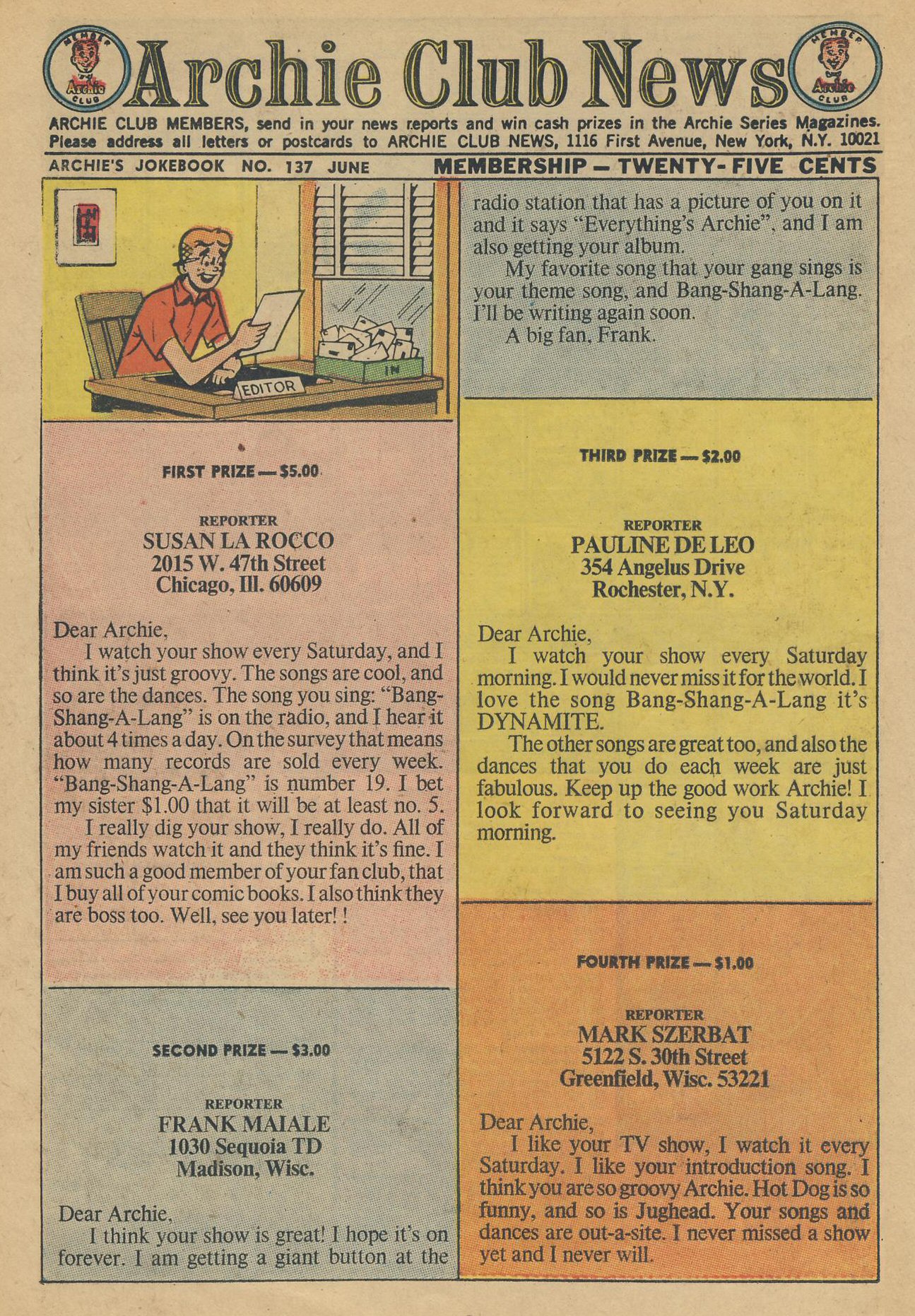Read online Archie's Joke Book Magazine comic -  Issue #137 - 26